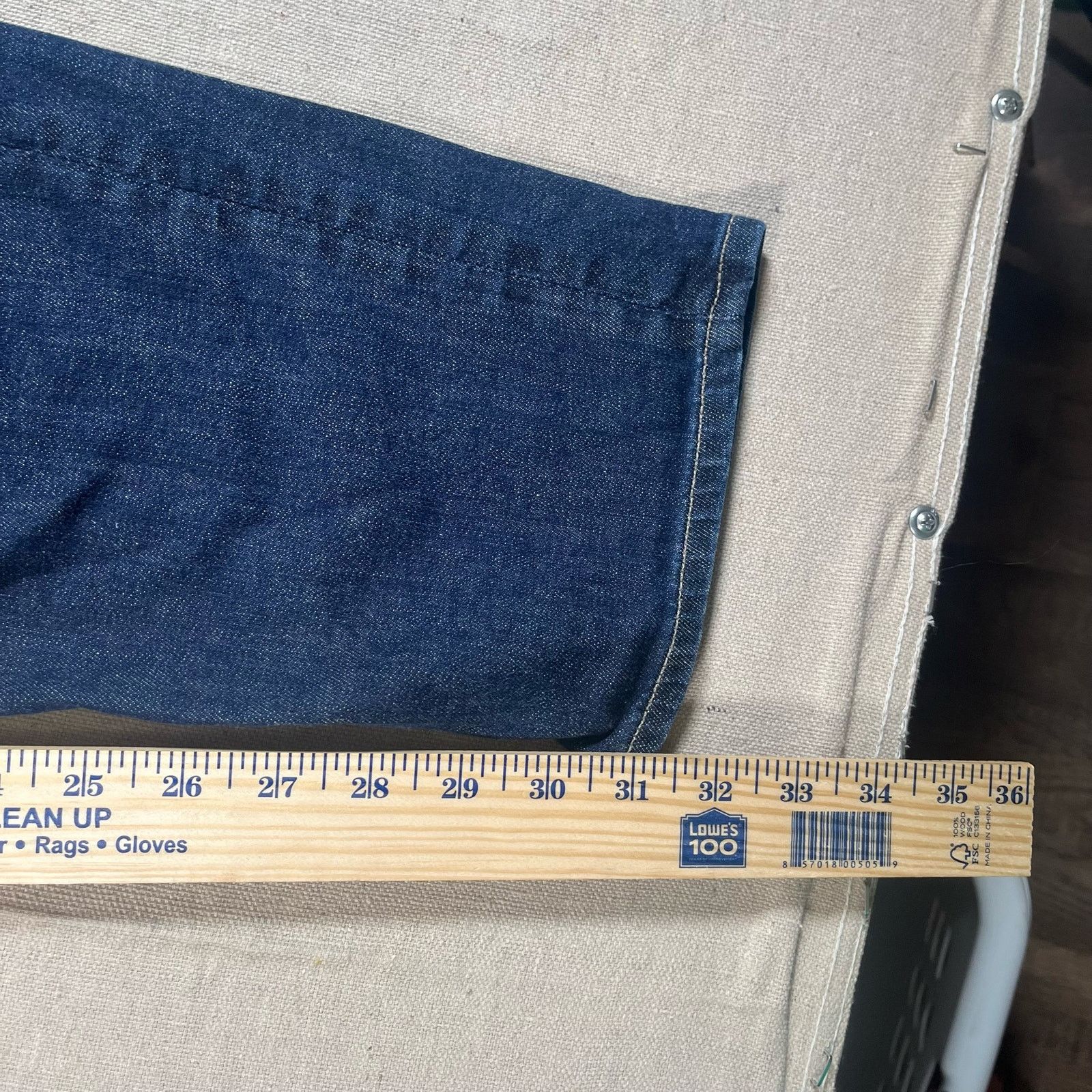 7 For All Mankind 7 For All Mankind Jeans Mens Straight Leg Los Angeles 34x32 Size US 34 / EU 50 - 5 Thumbnail