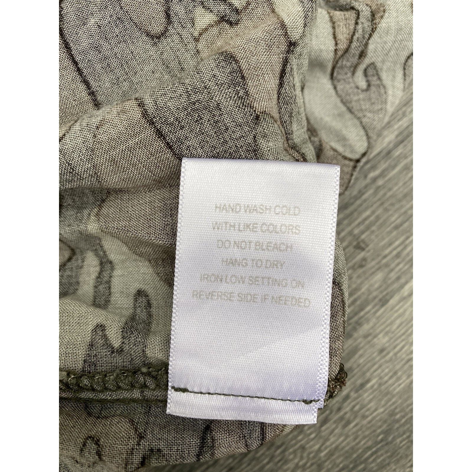 Briggs & Riley Riley&James Camouflage Bib Overalls L Green Grey A000315 Size 28" / US 6 / IT 42 - 7 Thumbnail