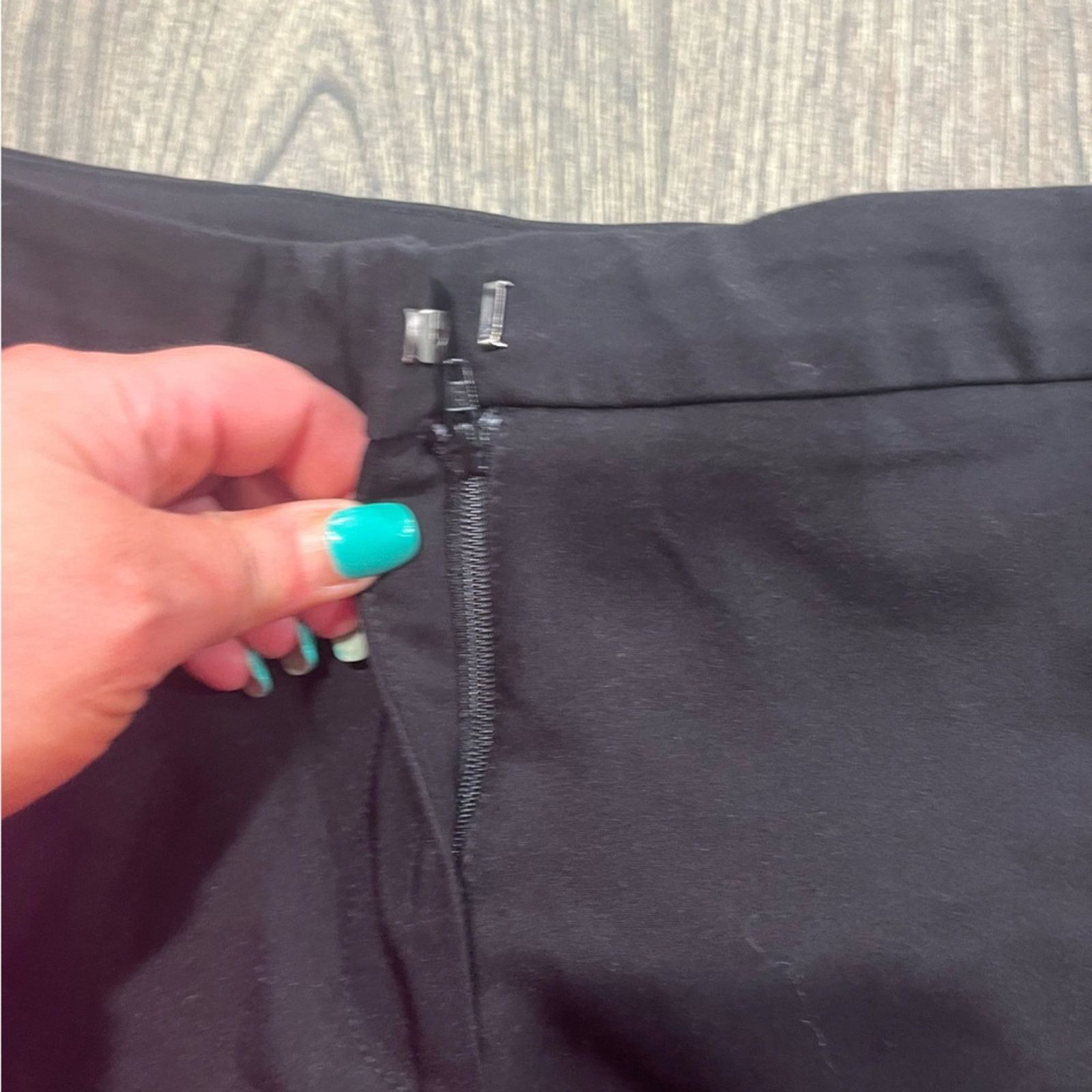H&M H&M Womens Dress Pants Straight Leg Ankle Length Size 0 Size 25" / US 0 / IT 36 - 3 Thumbnail