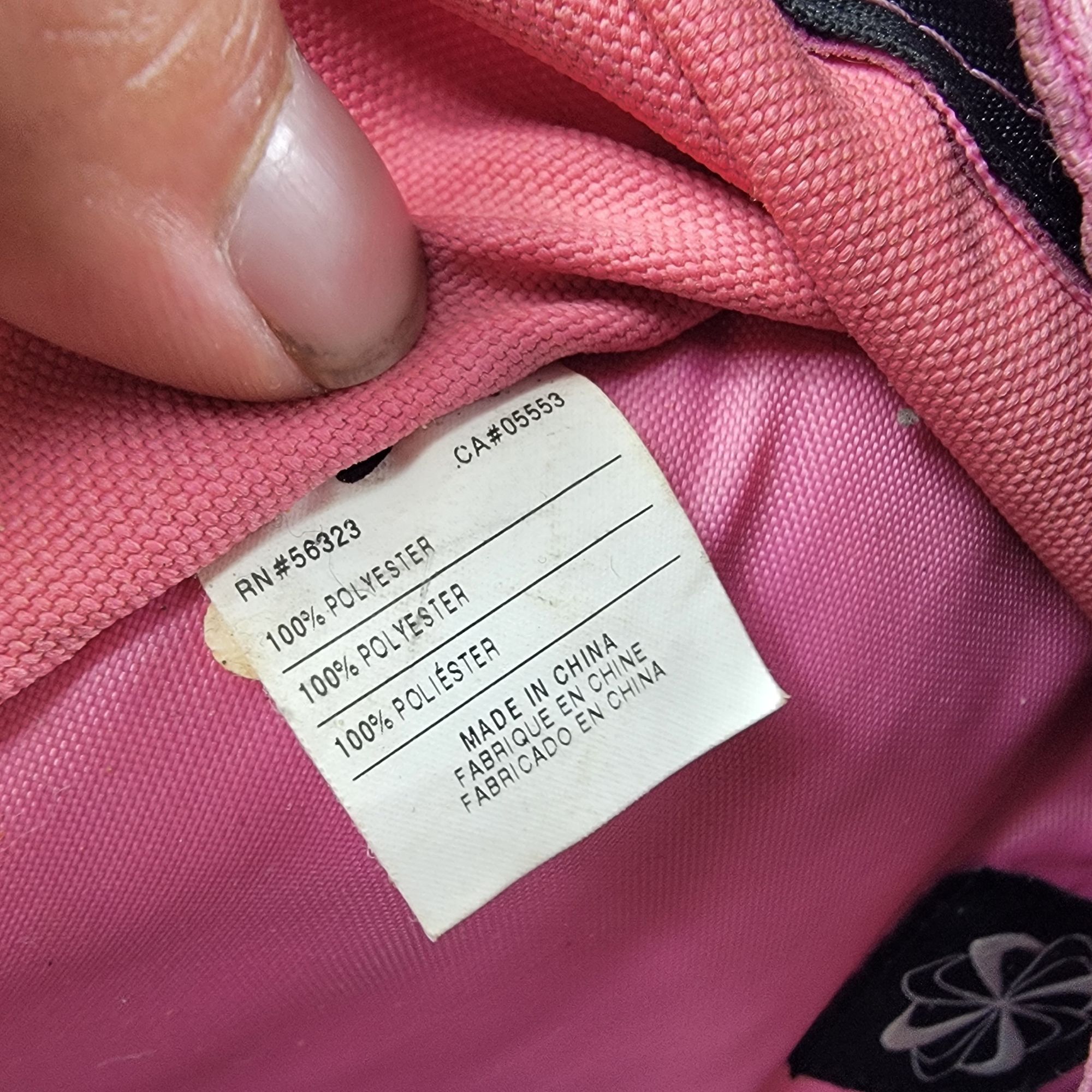 Nike Nike Pink Black Backpack School College Camping Hiking Trave Size ONE SIZE - 8 Thumbnail