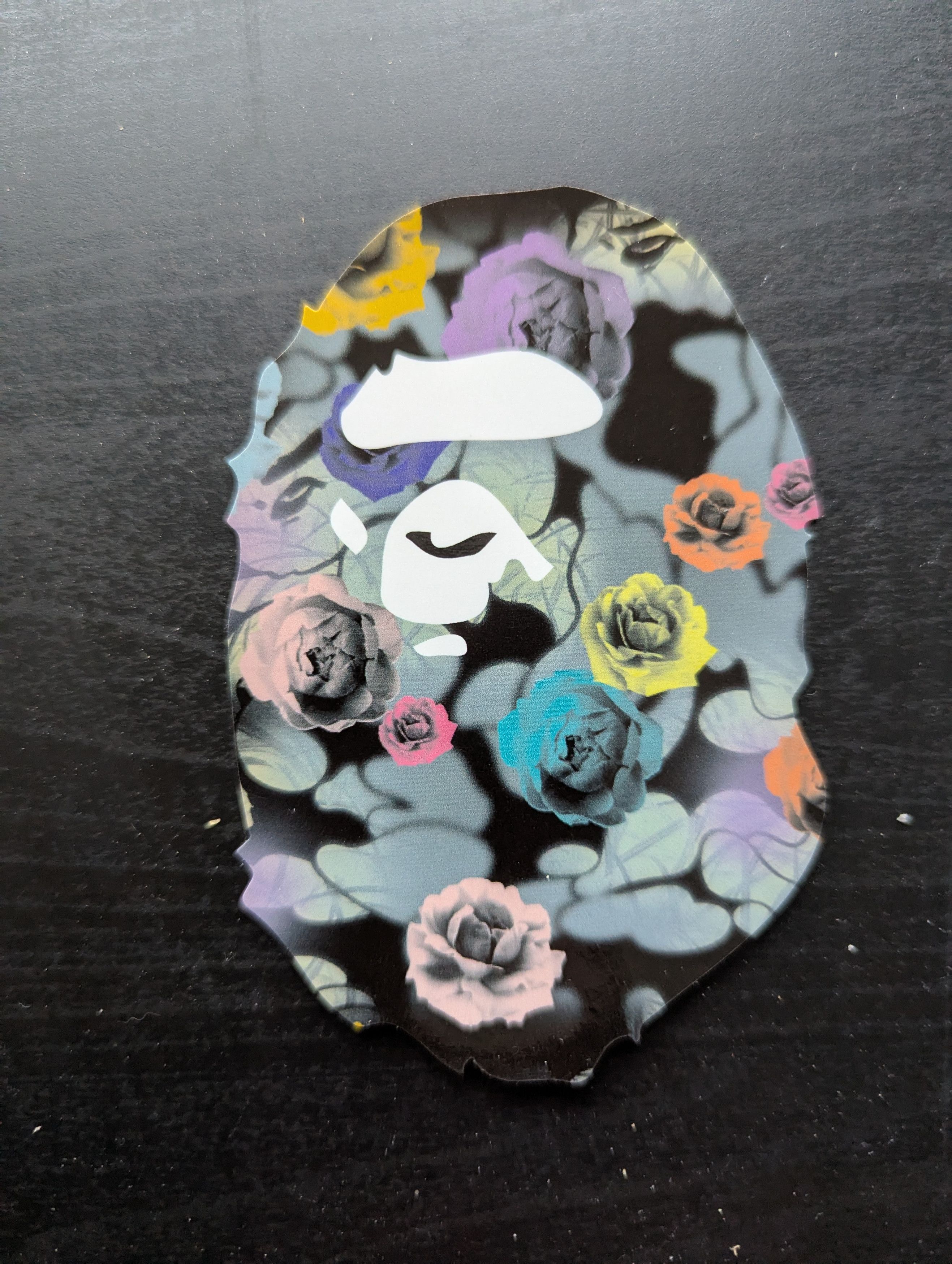 Bape Bape Ape Head Floral Camo Sticker Size ONE SIZE - 1 Preview