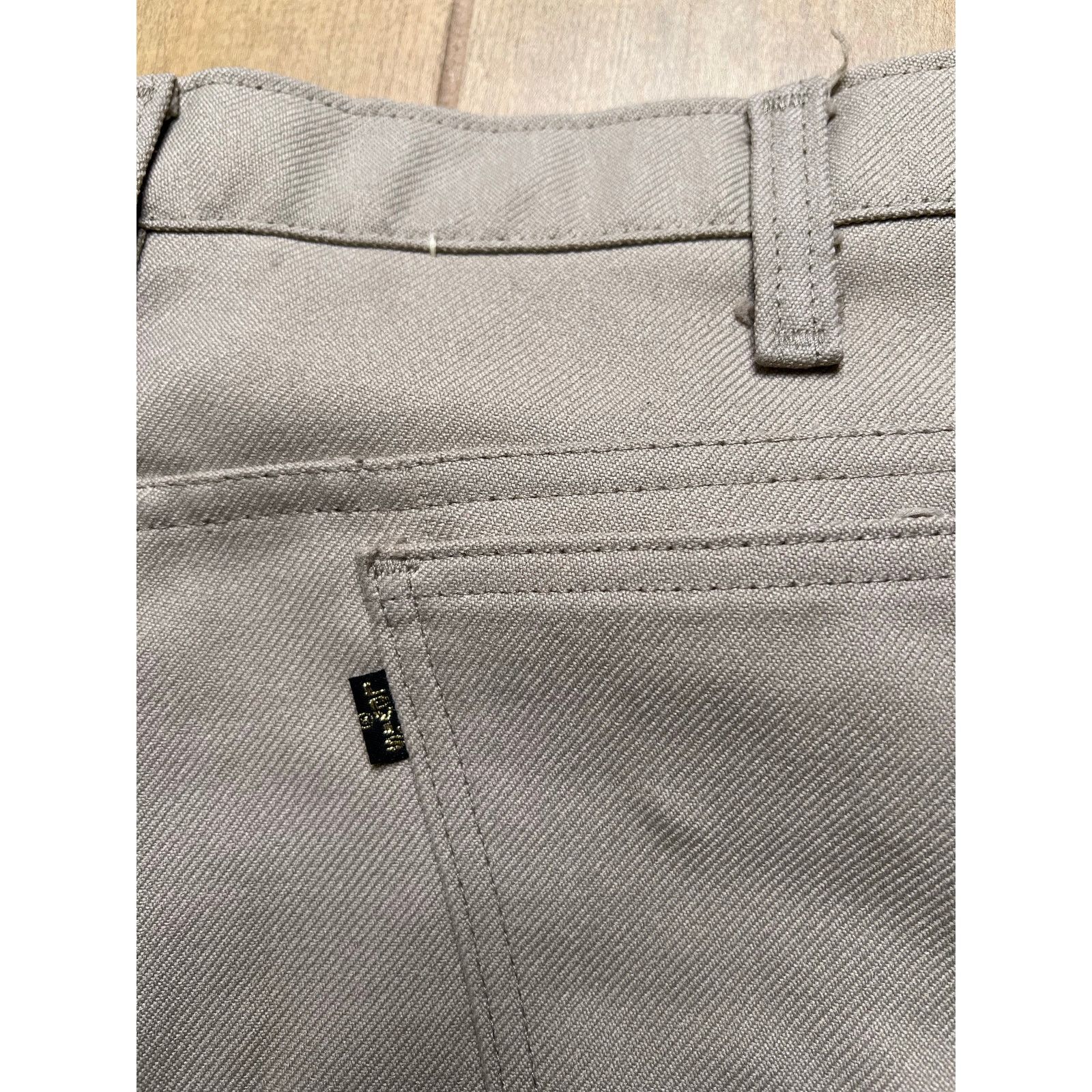 Levi's Vintage Levi’s Action Slacks Pants USA 34x28 Beige Scovill Size US 34 / EU 50 - 10 Thumbnail