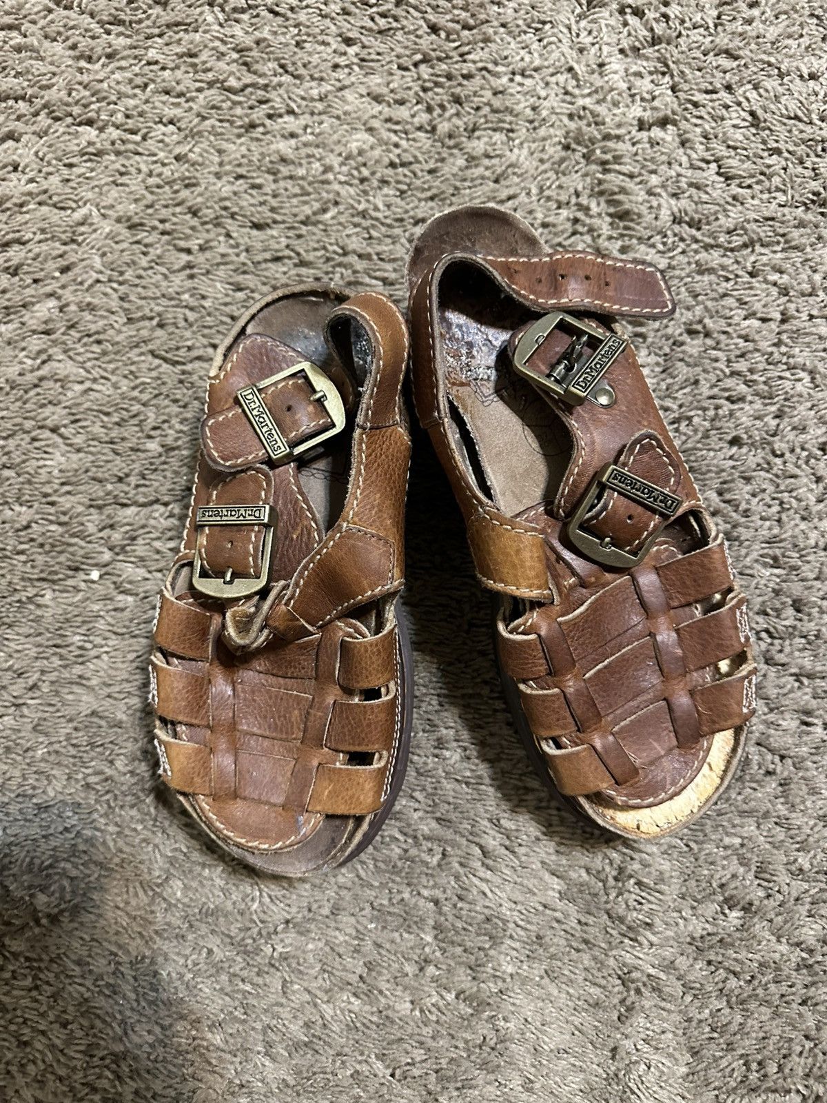 Dr. Martens Vintage Dr. Martens “fisherman brown” sandals 90s size 4 Size US 4 / IT 34 - 7 Thumbnail