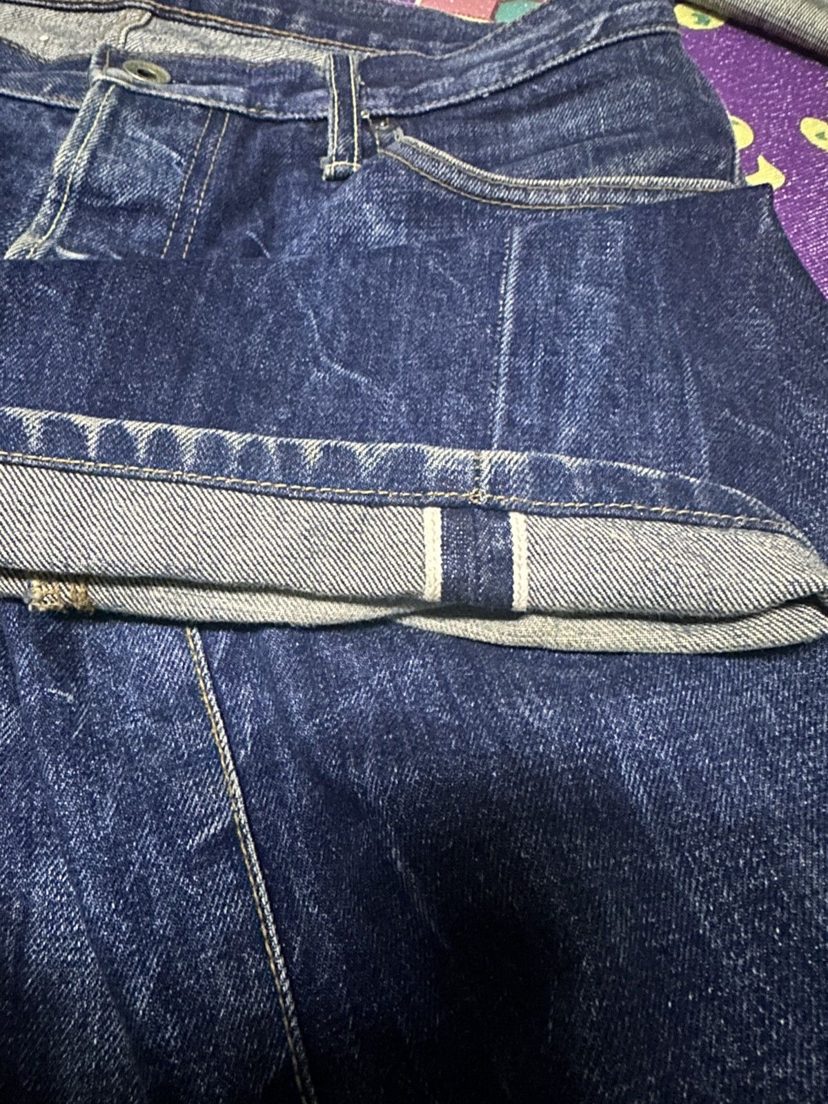 Japanese Brand Vintage Blue Way Jeans Size US 32 / EU 48 - 16 Thumbnail