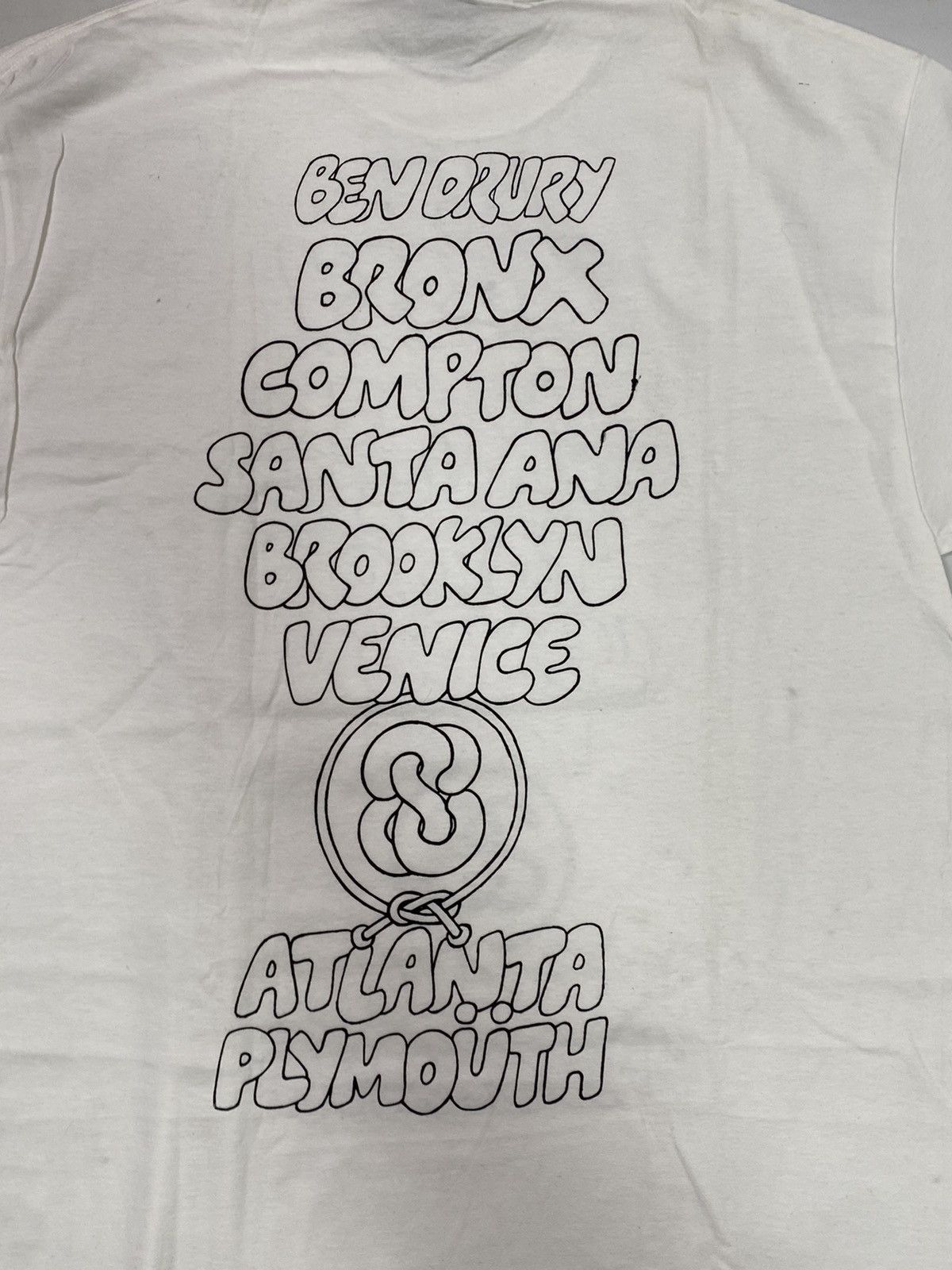 Stussy Stüssy World Tour T-shirt, L, white, new without tags. Size US L / EU 52-54 / 3 - 6 Thumbnail