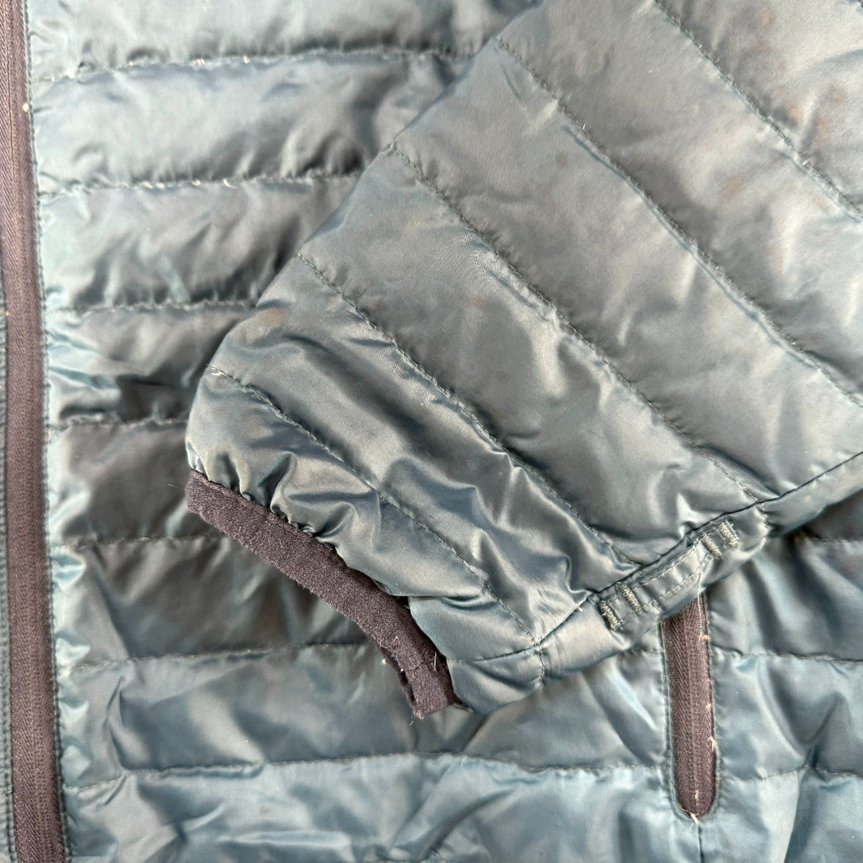 Eddie Bauer Eddie Bauer Jacket Womens L Blue Puffer Down Insulated Zip Nylon Softshell Logo Coat Size L / US 10 / IT 46 - 6 Thumbnail