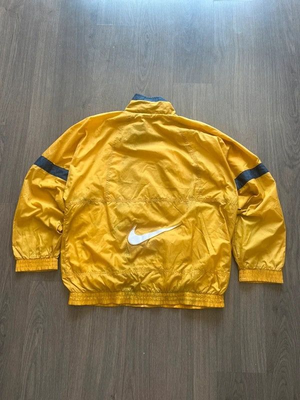 Nike Nike Sz M Track Jacket 1998 Windbreaker Big Swoosh Rare Size US M / EU 48-50 / 2 - 1 Thumbnail