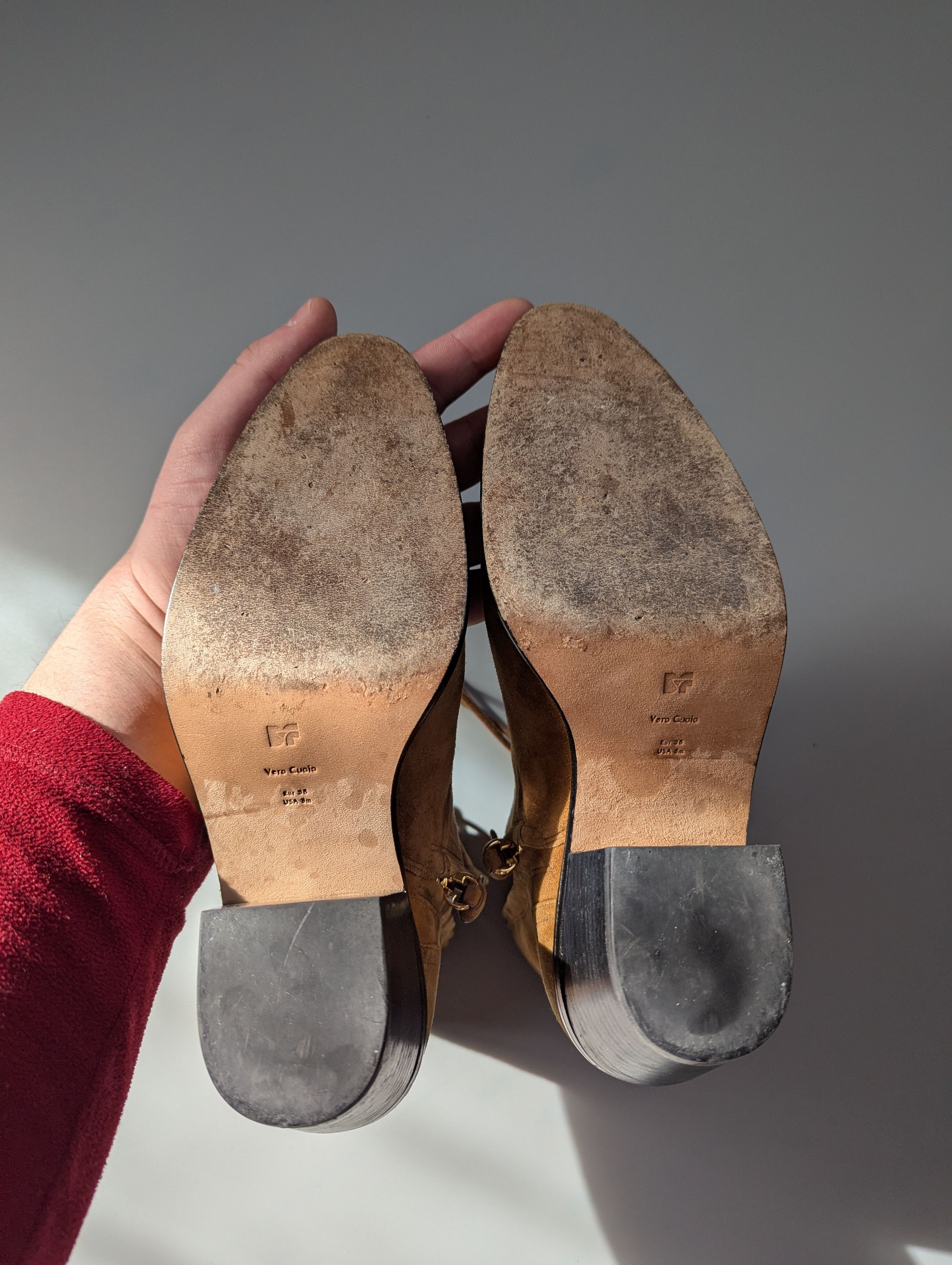 Diane von Furstenberg × Japanese Brand Diane Von Furstenberg Dakota Suede Ankle Boots Size US 8 / IT 38 - 9 Thumbnail