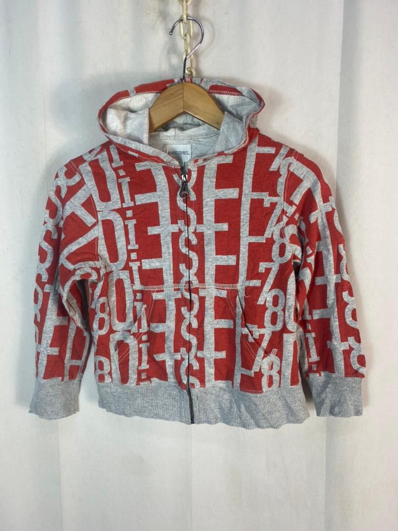 Diesel Diesel fullprint zipper hoodie Size XXS / US 00 / IT 34 - 1 Thumbnail