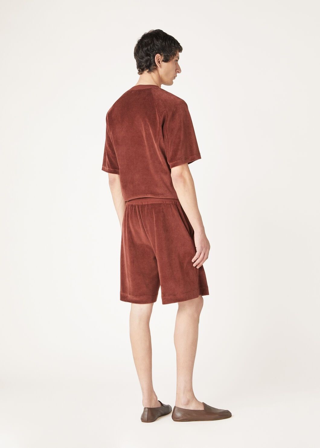 Loro Piana o1w1db10725 FAO5386 Duggia T-Shirt in Red Size US XL / EU 56 / 4 - 5 Thumbnail