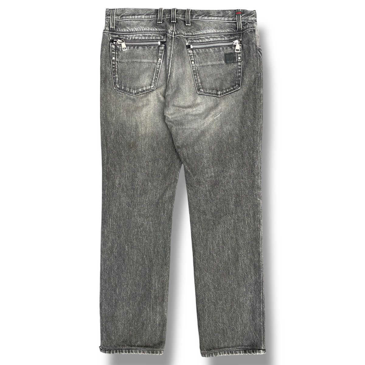 Gucci VINTAGE Gucci Skinny Tapered Denim Jeans Size 36" / US 14 / IT 50 - 10 Thumbnail