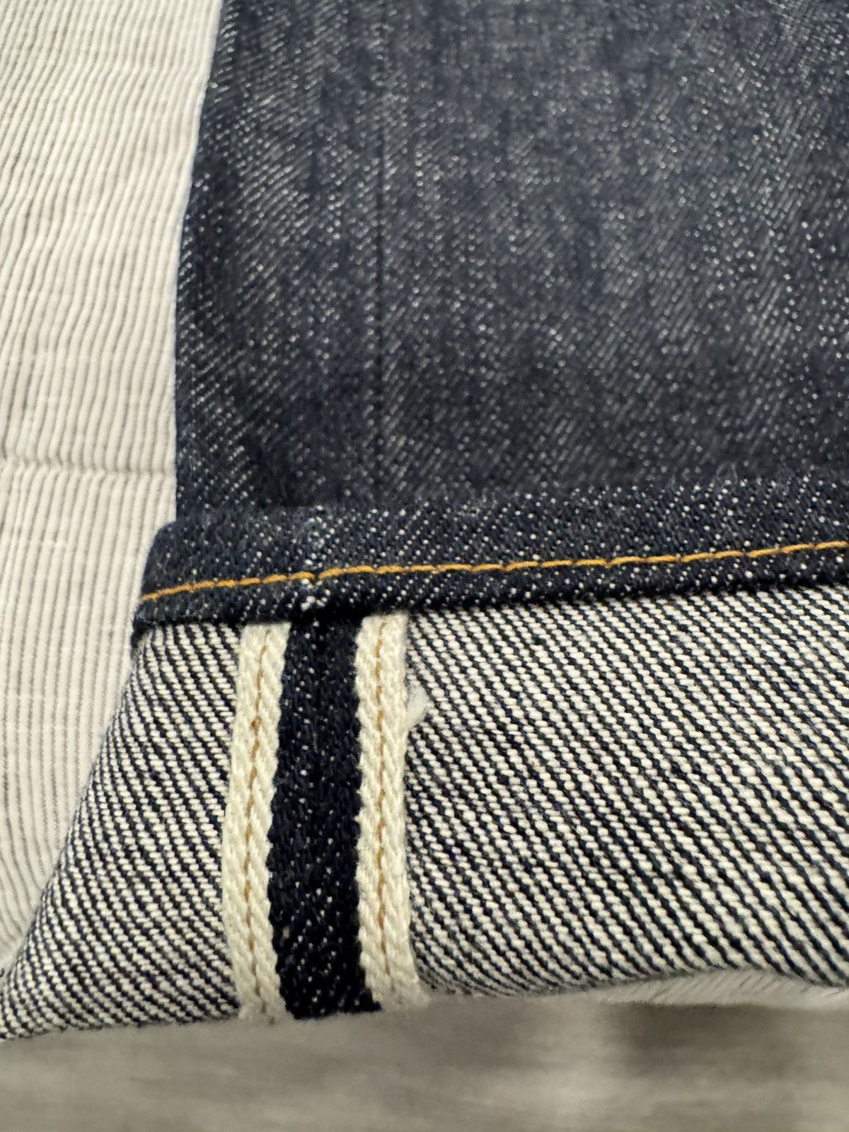 Big John R008 (000W) RARE JEANS / Straight 15.5oz Size US 33 - 5 Thumbnail