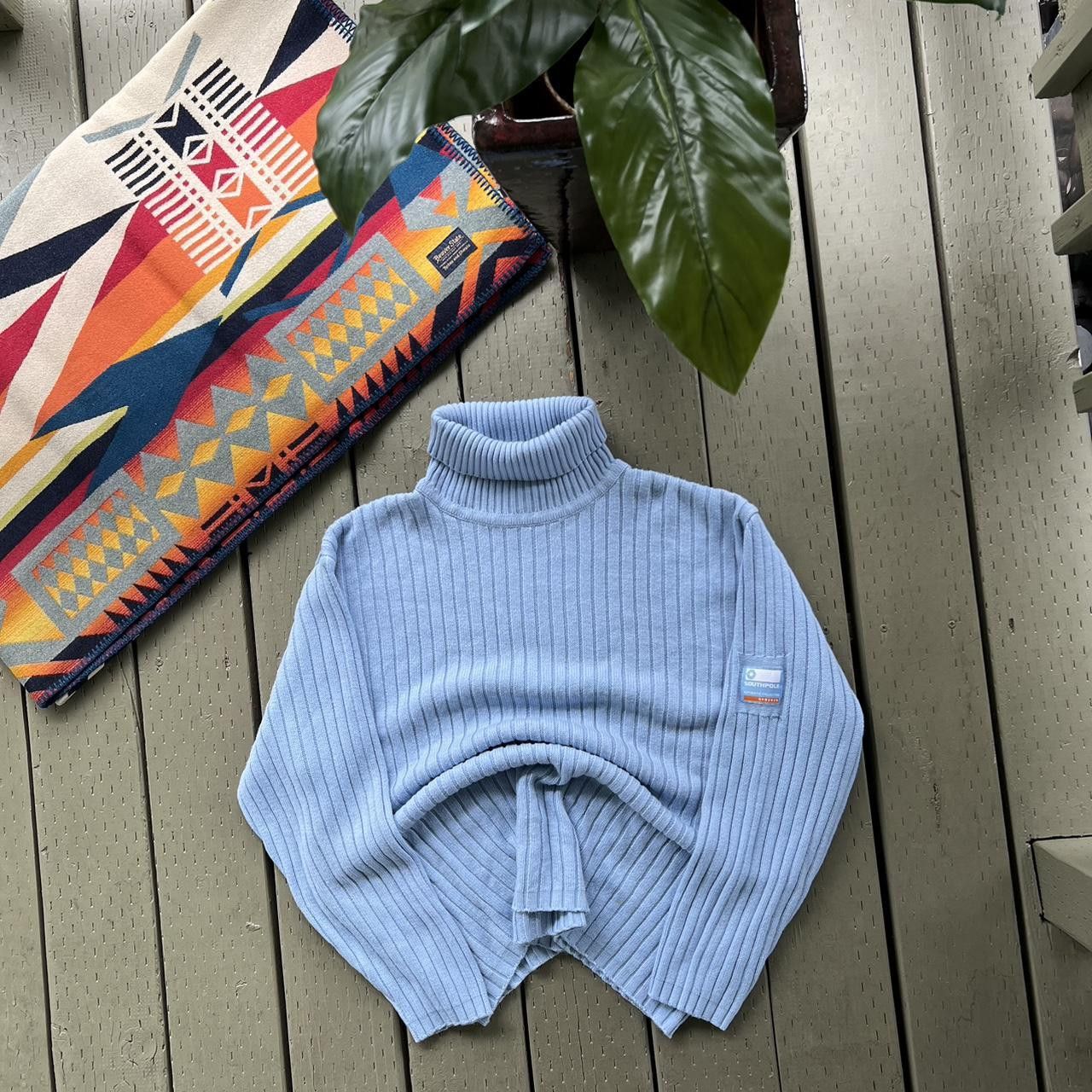 Southpole × Vintage Vtg 90s Southpole Mens Large Spell Out Striped Knit Pullover Size US L / EU 52-54 / 3 - 5 Thumbnail