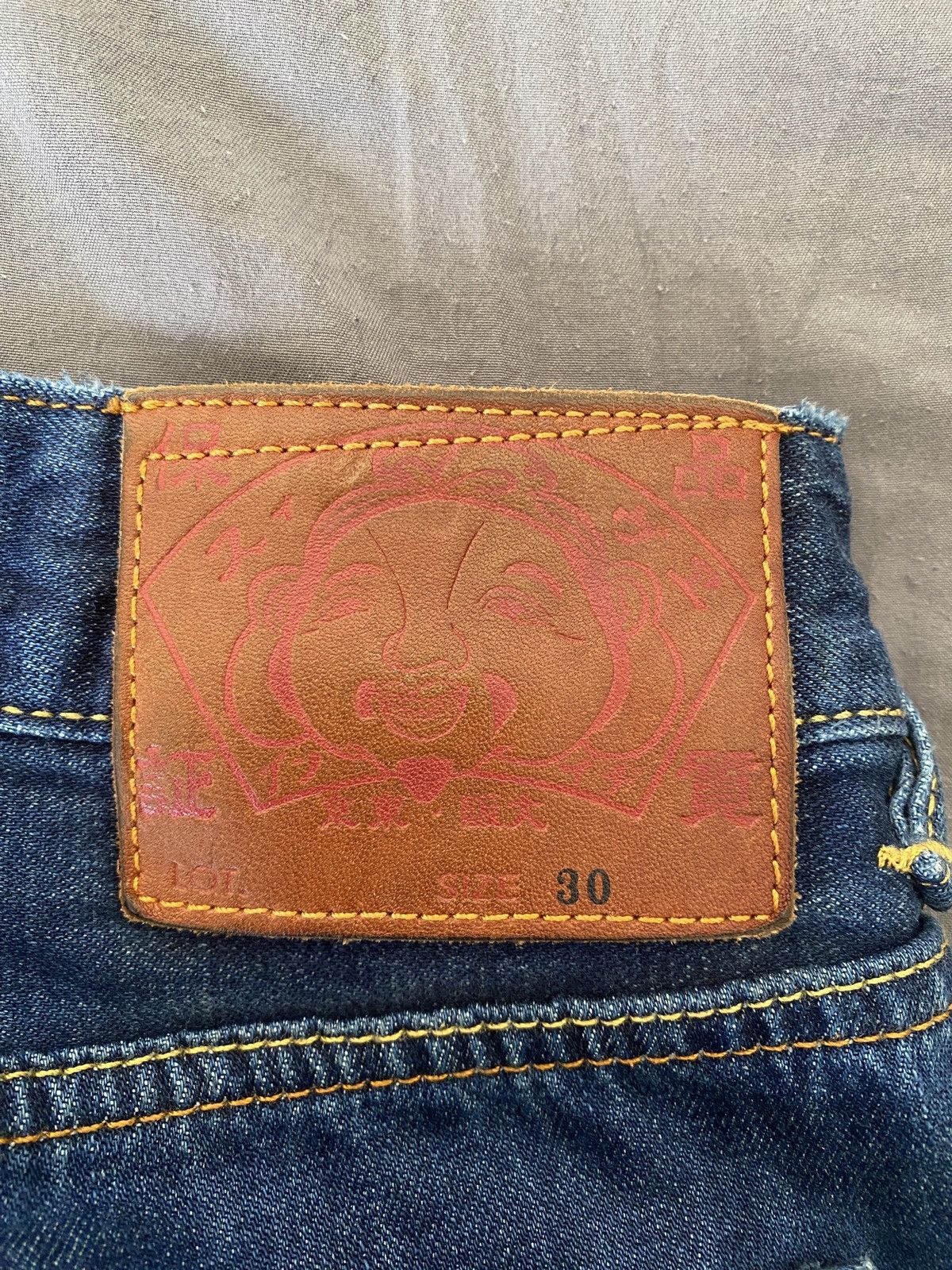 Evisu Evisu Selvedge Denim Embroidered Logo Size US 30 / EU 46 - 4 Thumbnail