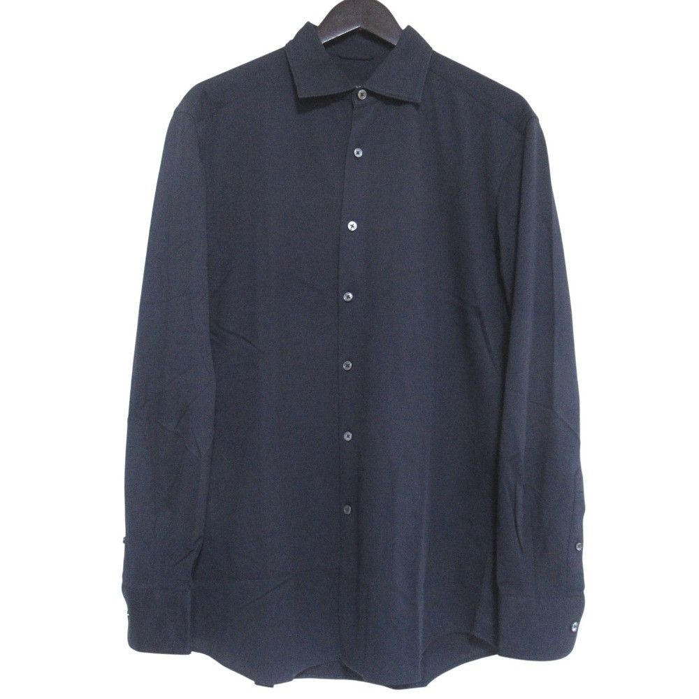 Other Zegna Ermenegildo Zegna Pique Long Sleeve Shirt Textile Dress Shirt DUTY FREE for USA Size ONE SIZE - 1 Thumbnail