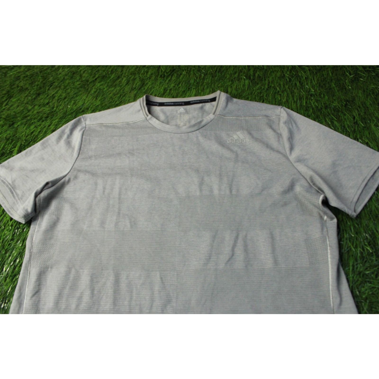 Adidas ADIDAS RUNNING T-Shirt Mens Adult Regular M Gray 2016 ClimaCool Supernova Jersey Training Short Sleeve Crew Neck Shirt jersey Size US M / EU 48-50 / 2 - 2 Thumbnail