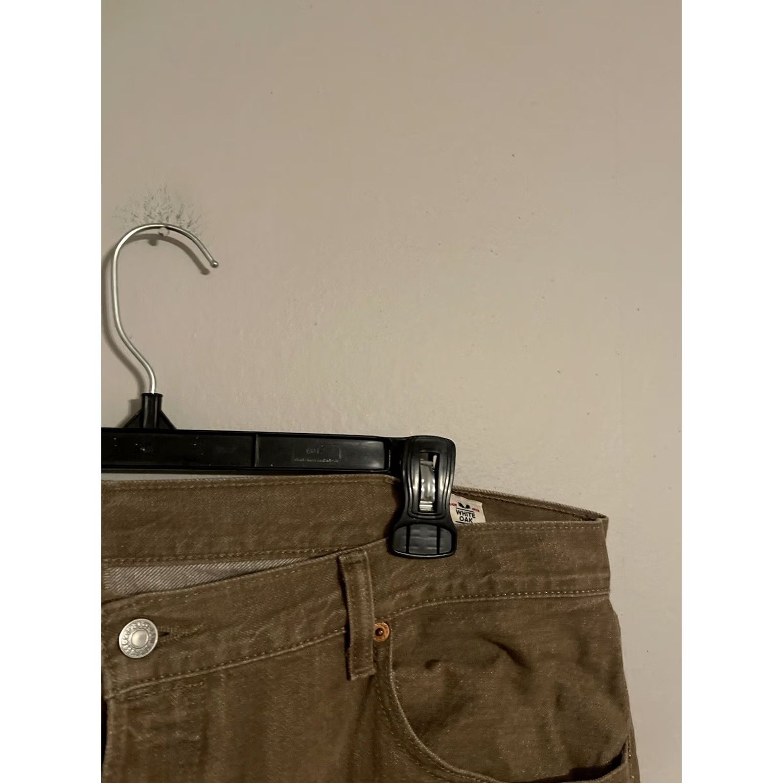 Levi's Levi's 501 Jeans Mens 42x30 Tan Button Fly Cone Denim Size US 42 / EU 58 - 2 Thumbnail
