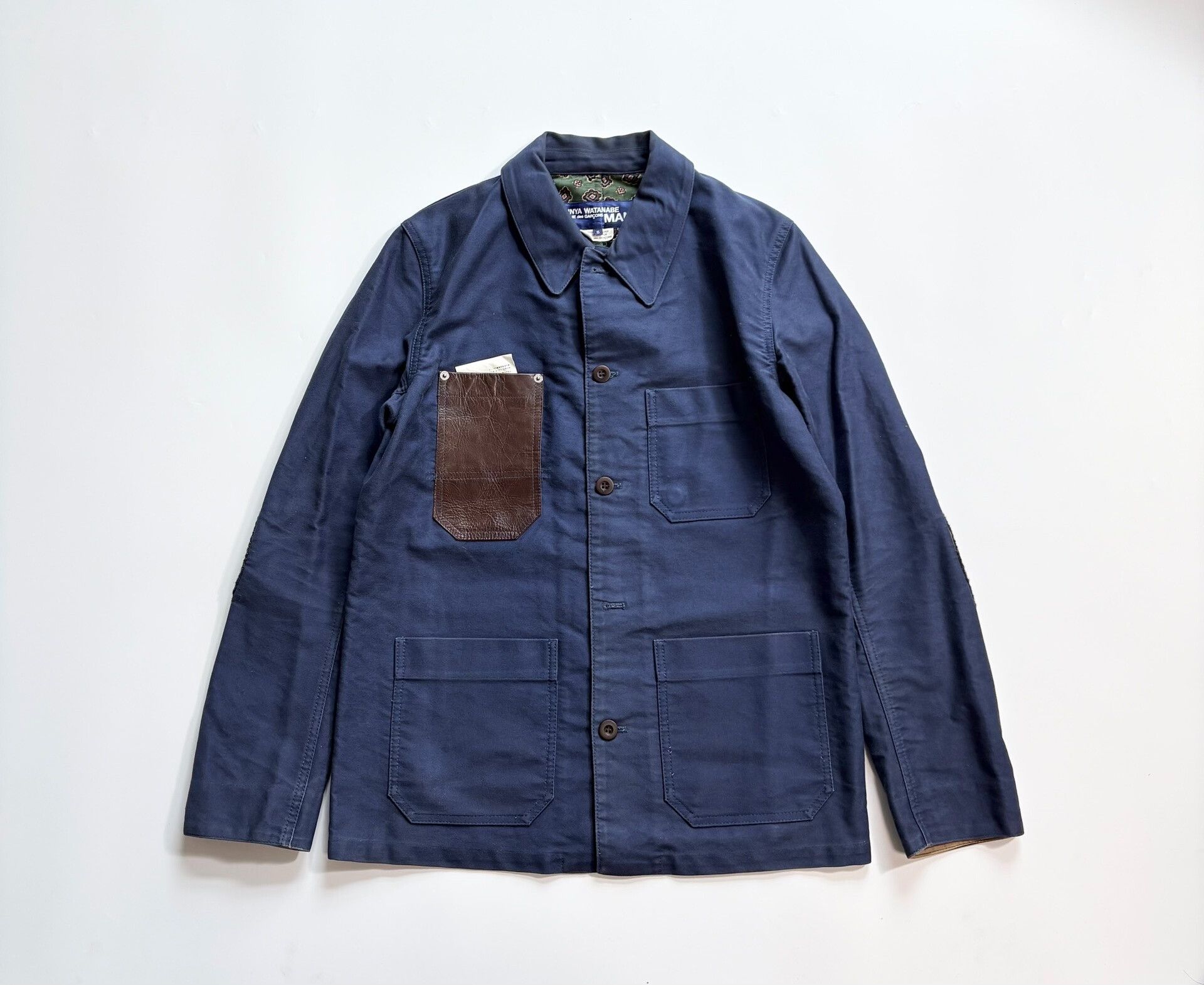 Junya Watanabe JUNYA WATANABE MAN Blue Workwear Jacket Size US S / EU 44-46 / 1 - 1 Thumbnail