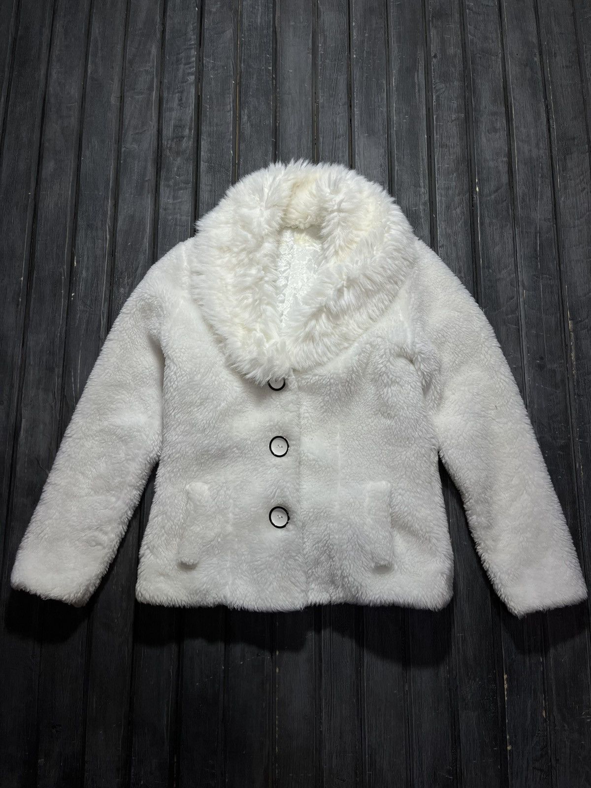 If Six Was Nine Vtg Yohji Yamamoto If Six Was Nine Style Opium Fur Jacket Size S / US 4 / IT 40 - 2 Thumbnail