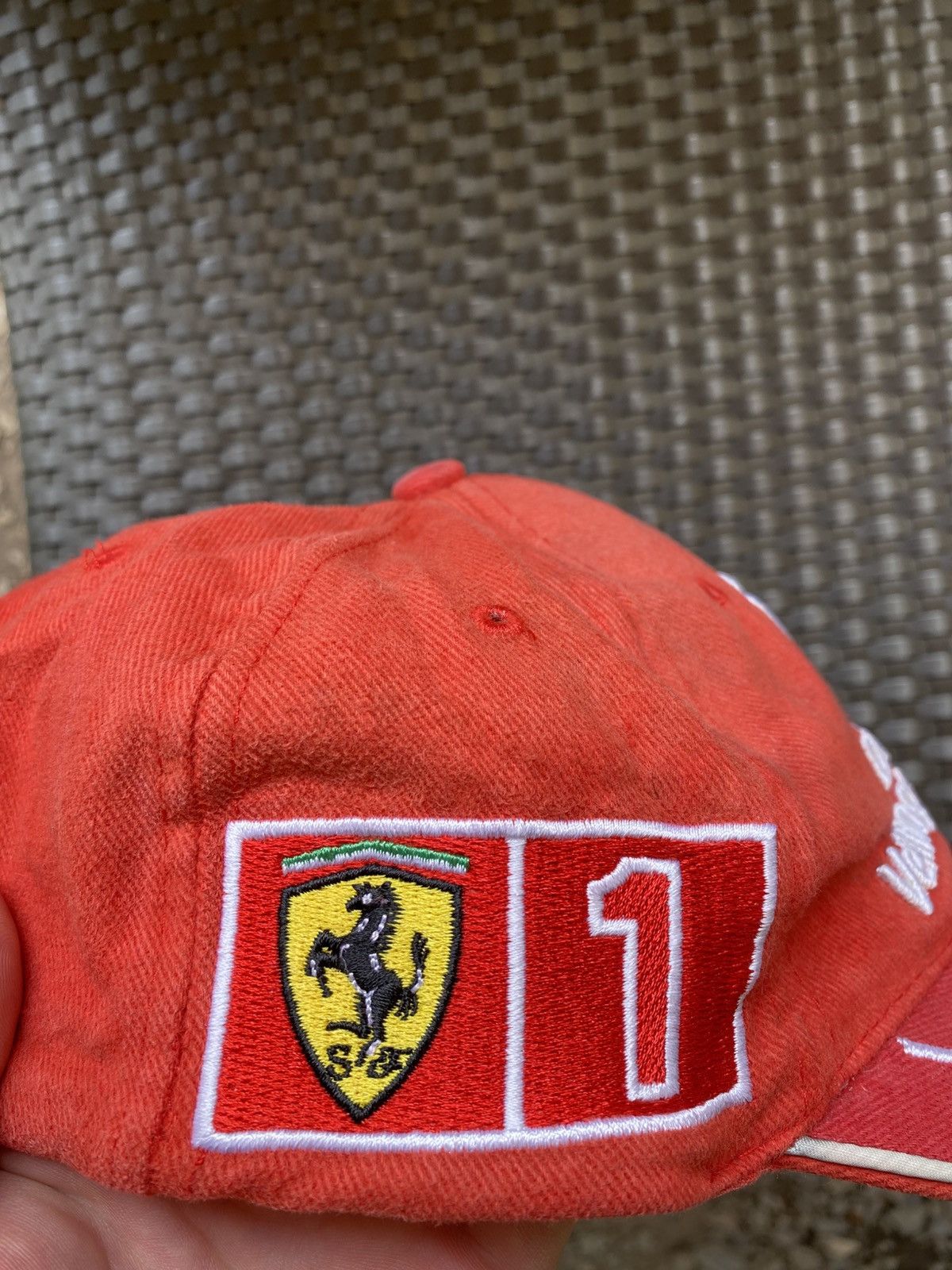 Ferrari Vintage Ferrari Michael Schumacher Cap Hat Marlboro Jaguar Size ONE SIZE - 5 Thumbnail