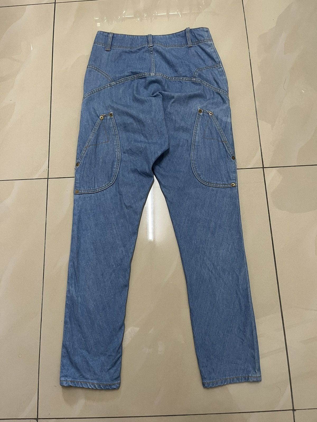 mercibeaucoup Vintage mercibeaucoup issey miyake designer dropcrotch jeans Size US 28 / EU 44 - 10 Thumbnail