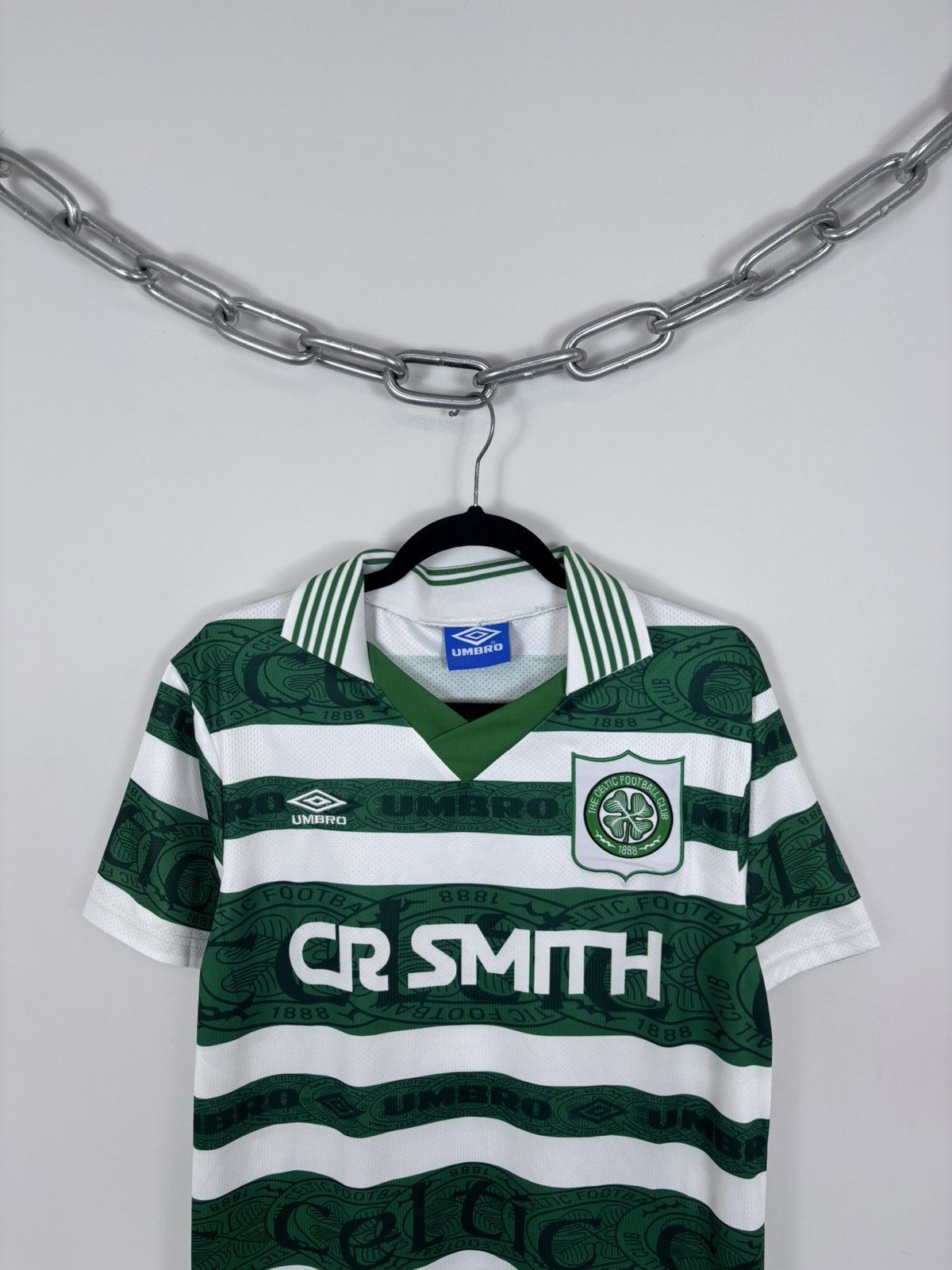 Umbro Umbro Celtic 1995/1997 Home McKinlay #3 Soccer Jersey Shirt Size US S / EU 44-46 / 1 - 3 Thumbnail