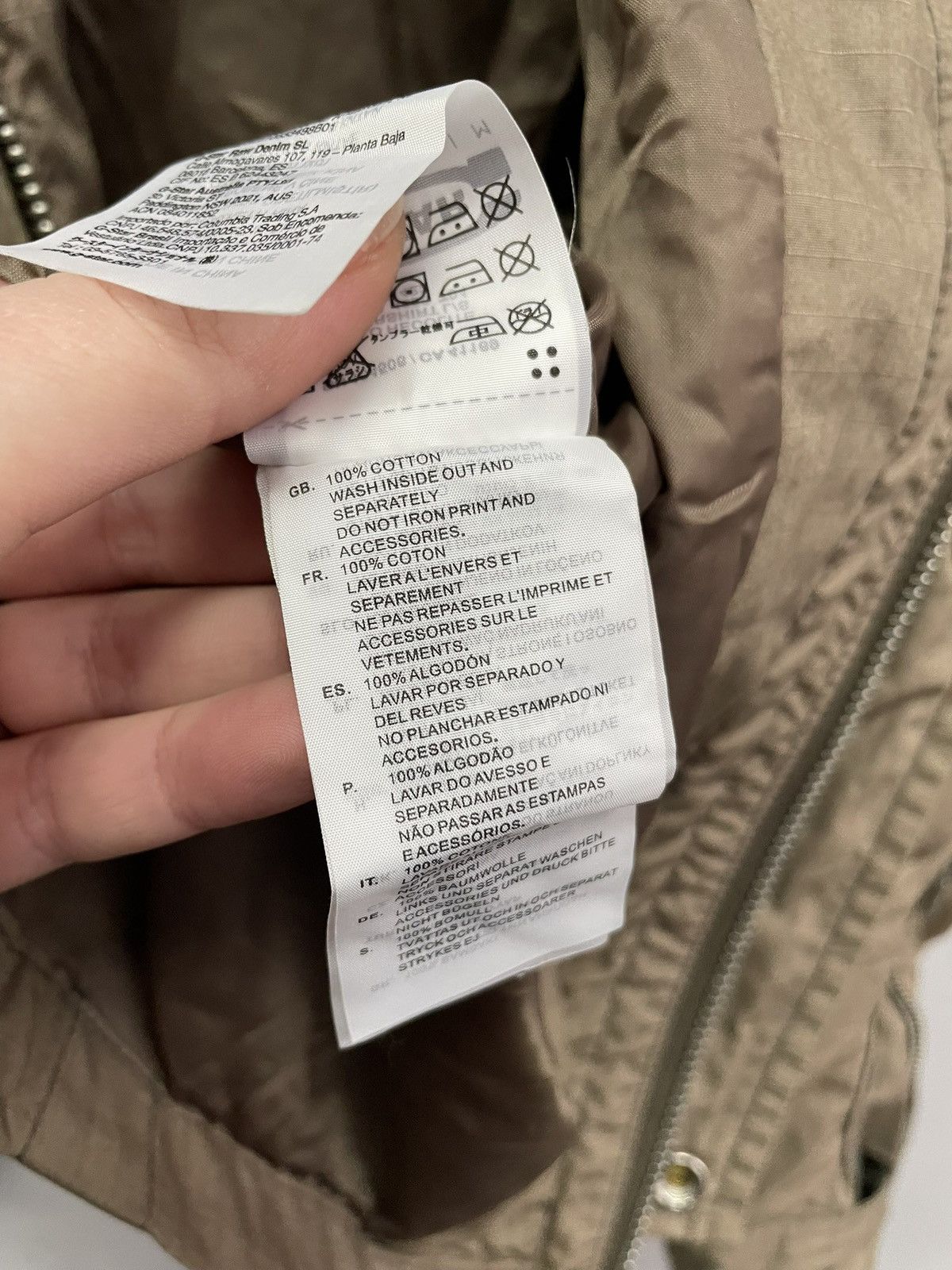 G-Star G-Star Raw Military Utility Jacket Field Style Zipper Cuffs Size US M / EU 48-50 / 2 - 13 Thumbnail