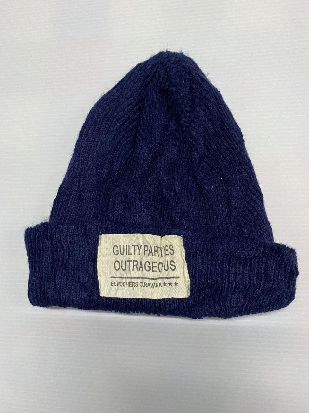 Wacko Maria Gulity Parties Knitted Beanie Hat Size ONE SIZE - 1 Thumbnail