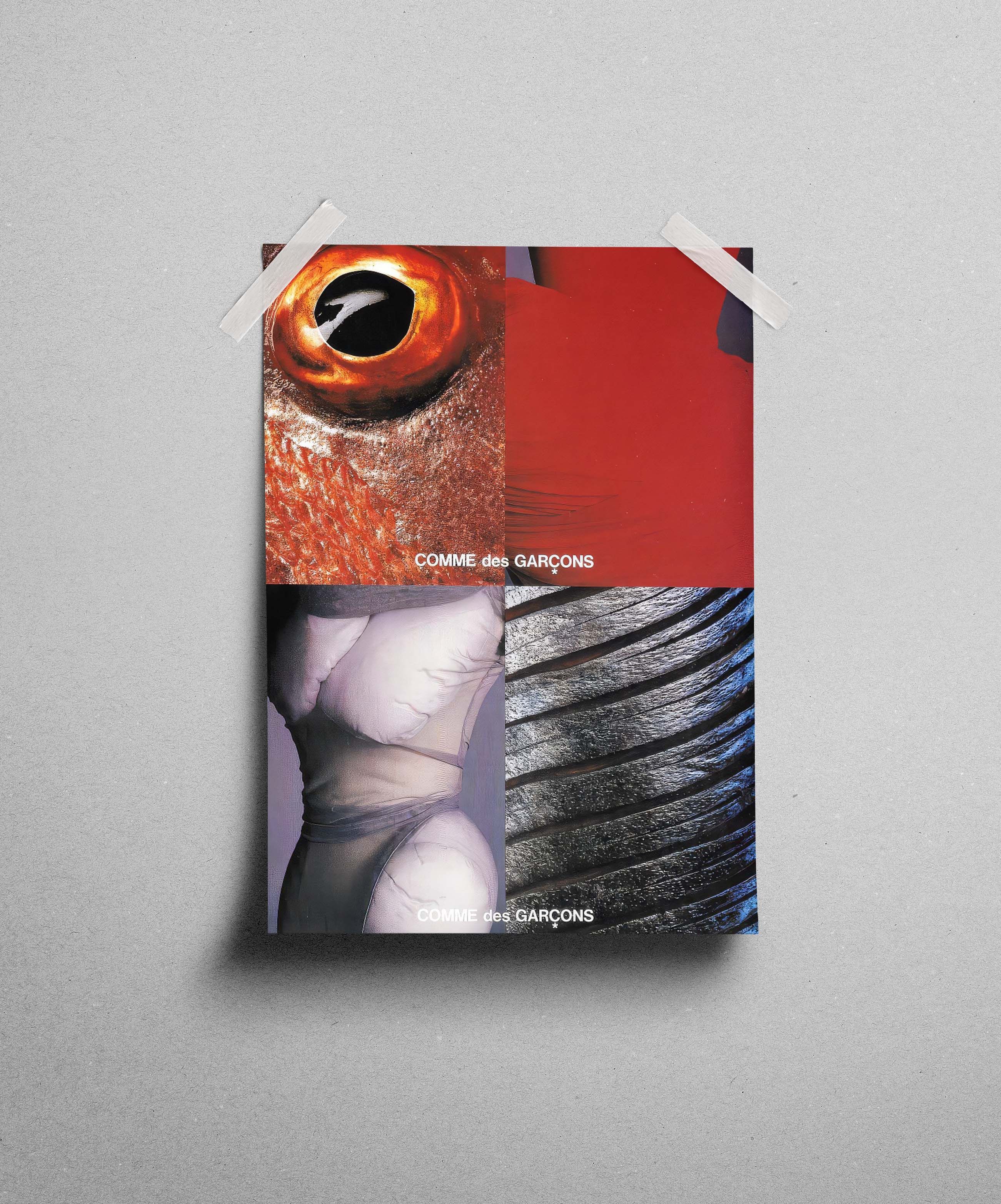 Comme des Garcons Comme Des Garcons Poster Gift Vintage Archive Art Book Logo Size ONE SIZE - 4 Thumbnail