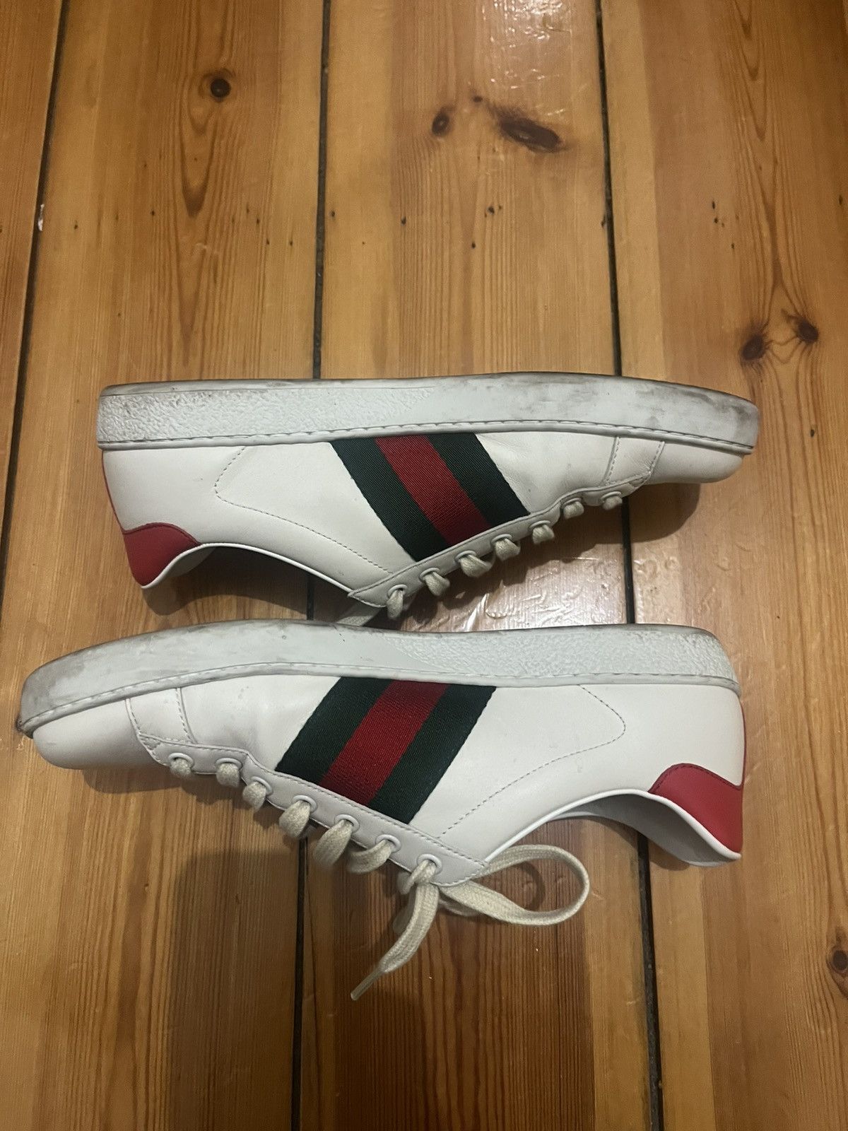 Gucci Gucci Freya Hartas Ace Sneakers Size US 7.5 / EU 40-41 - 3 Thumbnail