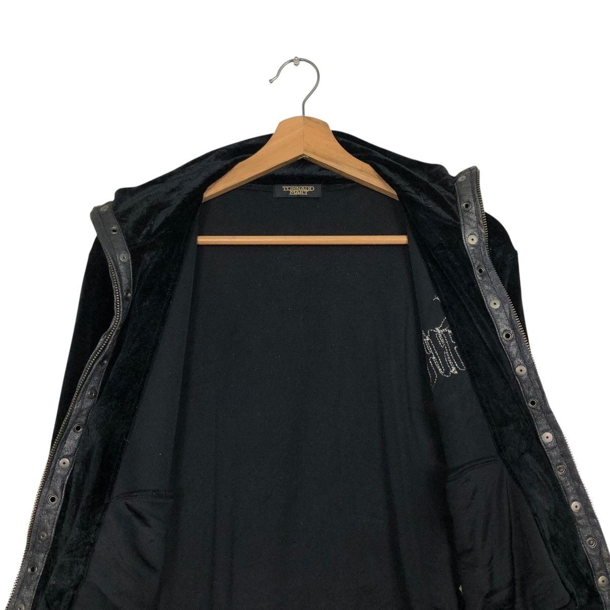 Tornado Mart 🔥BONDAGE PARACHUTE BIKER JACKET TORNADO MART PUNK DESIGN Size US S / EU 44-46 / 1 - 16 Thumbnail
