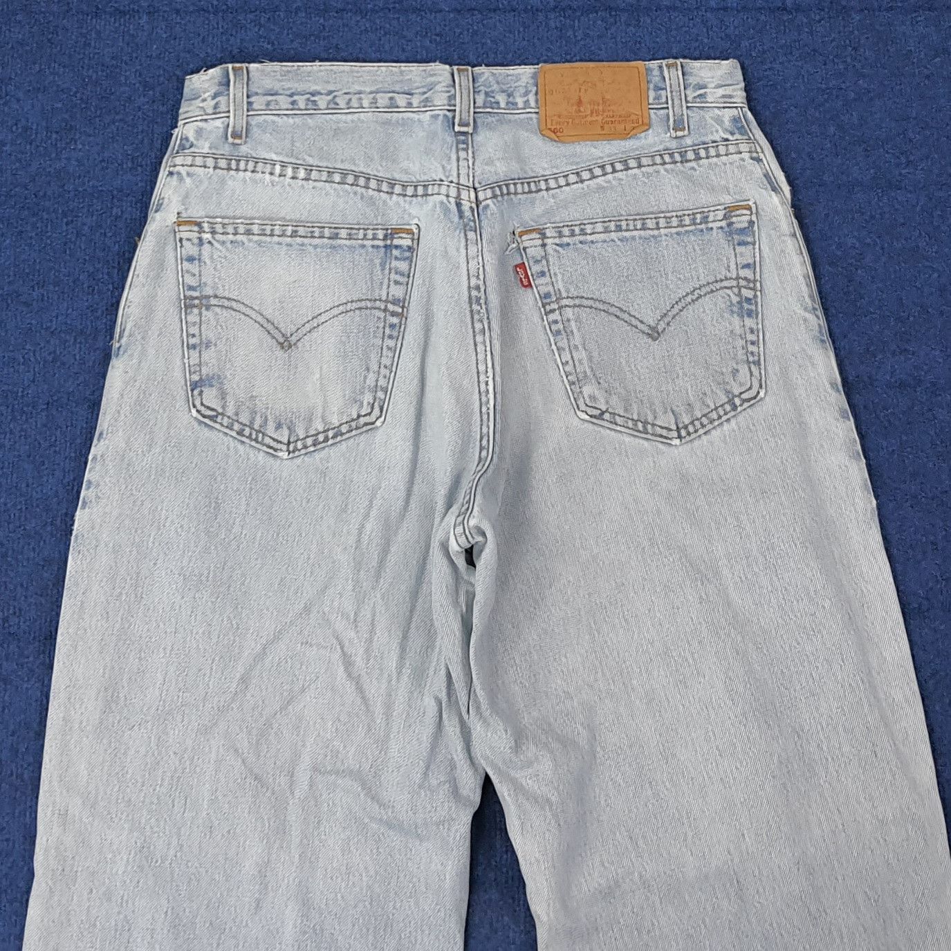 Levi's Vintage Levis 560 Red Tab Loose Fit Tapered Denim C265N10 Size US 33 - 4 Thumbnail