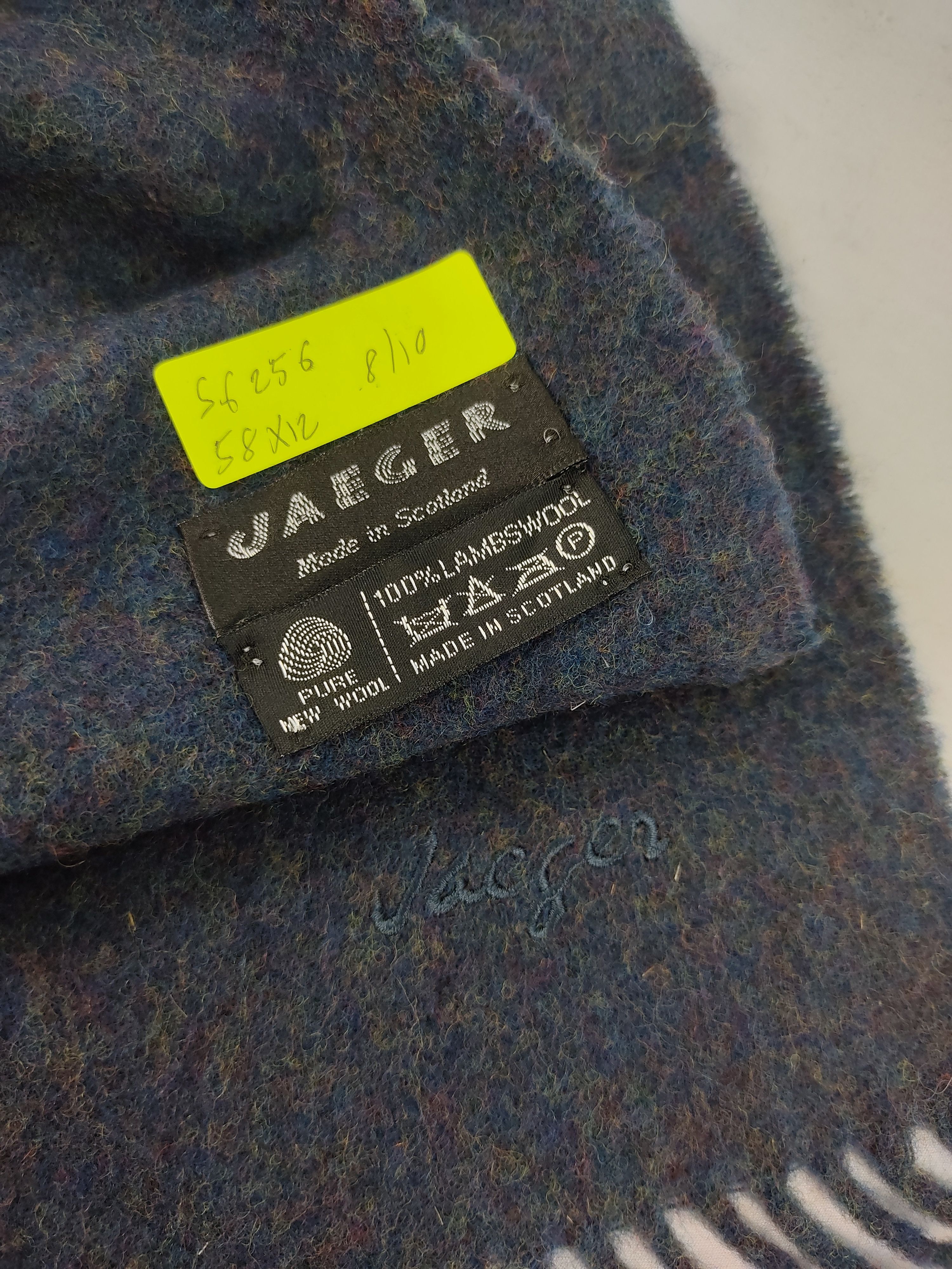 Jaeger × Vintage Vintage Jaeger Scarf / Muffler / Neckwear Size ONE SIZE - 9 Thumbnail
