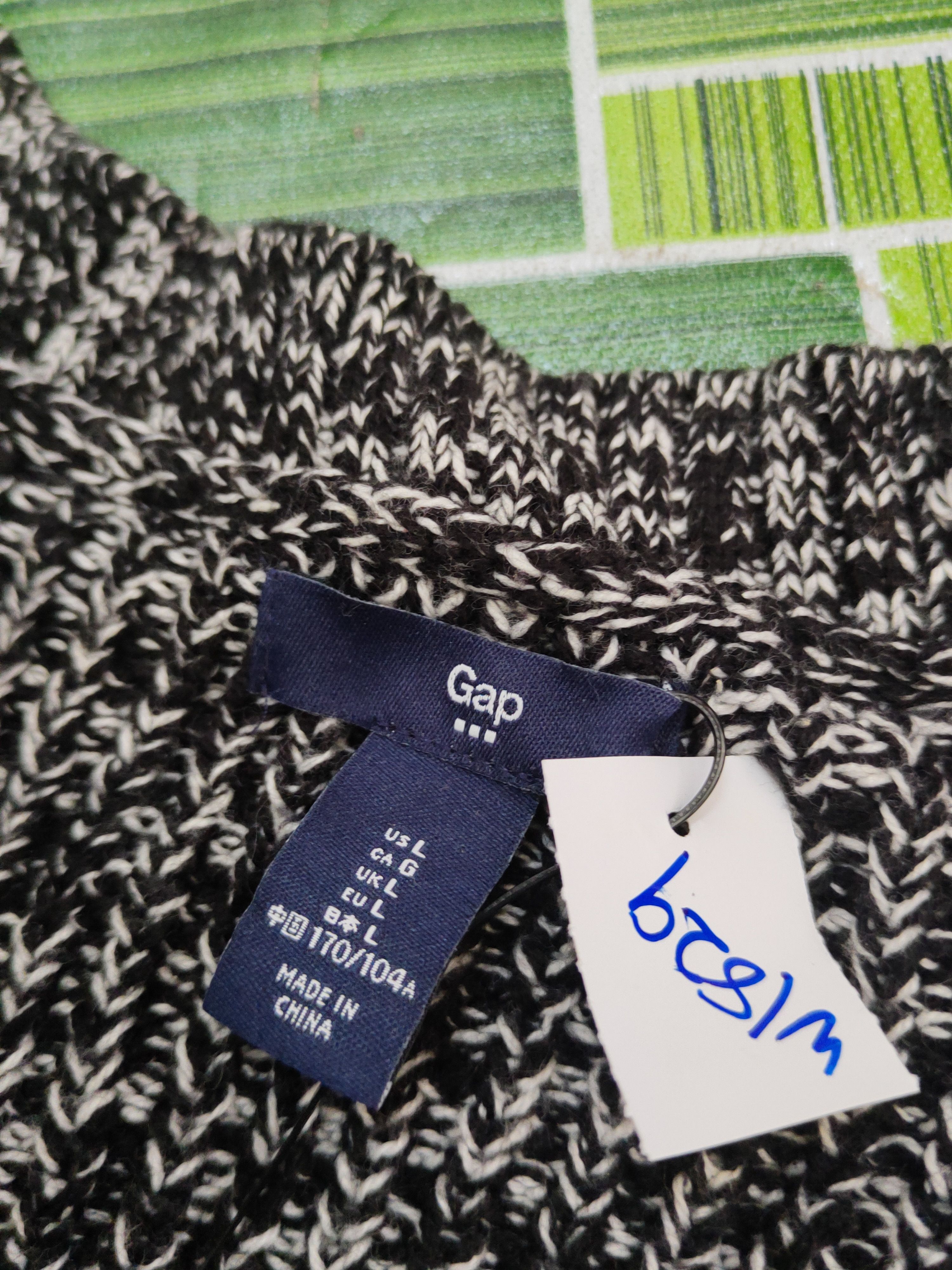 Gap Gap Black Knitwear Cardigan #W1829 Size US L / EU 52-54 / 3 - 11 Thumbnail