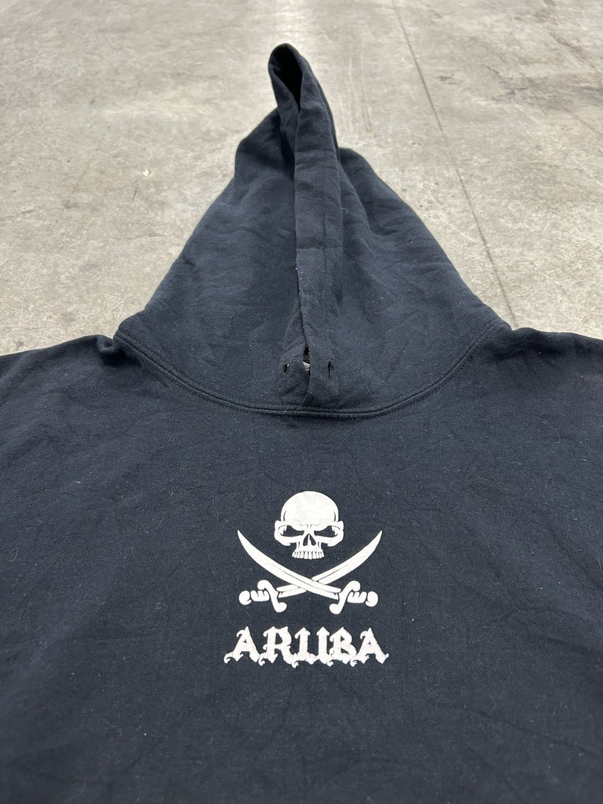 Vintage Vintage Y2K Aruba skull bone hoodie Size US XL / EU 56 / 4 - 2 Thumbnail
