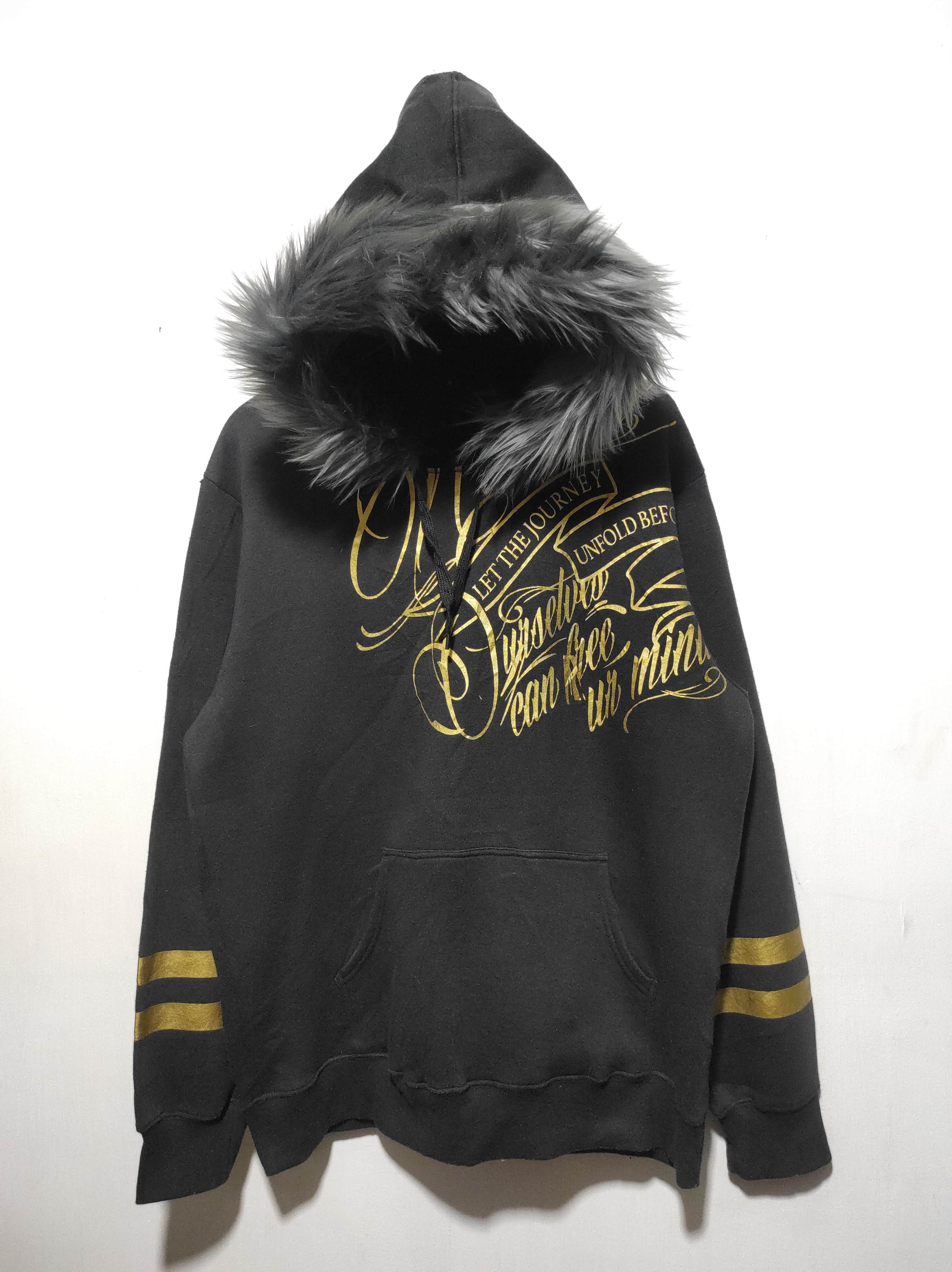 If Six Was Nine Manhole Black Fur Hooded Size US XL / EU 56 / 4 - 2 Thumbnail