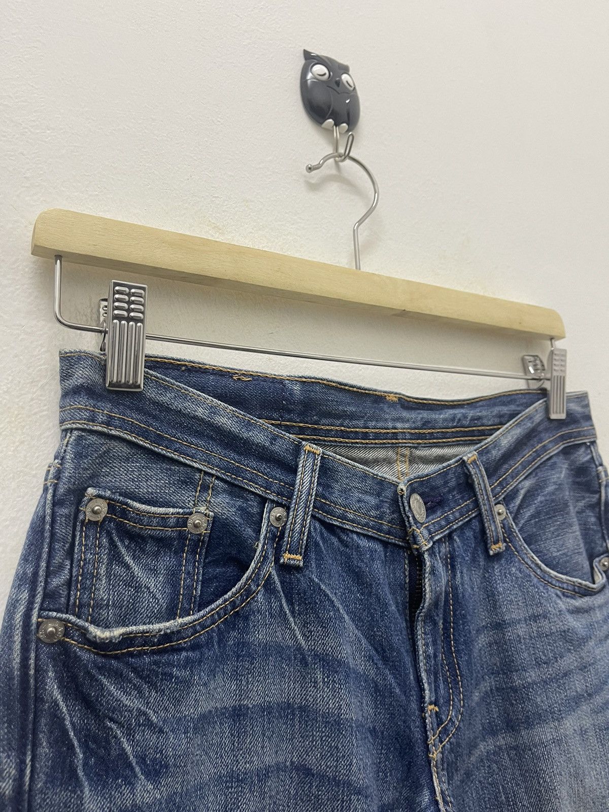 Levi's Rare Vintage LEVIS Rag Doll Denim 501 Jeans Size 27" / US 4 / IT 40 - 9 Thumbnail