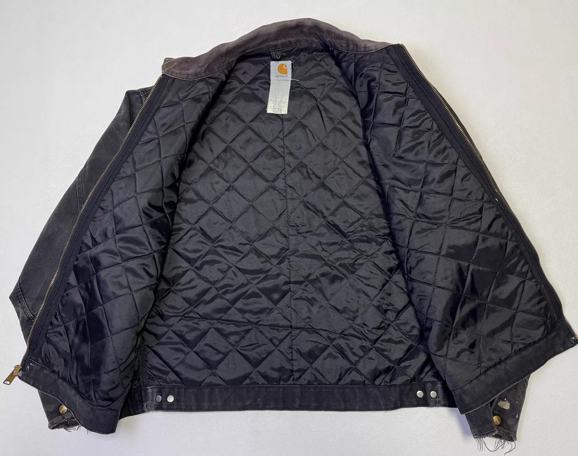 Carhartt Carhartt Vintage J80 Detroit Jacket Black XL Size US XL / EU 56 / 4 - 4 Thumbnail