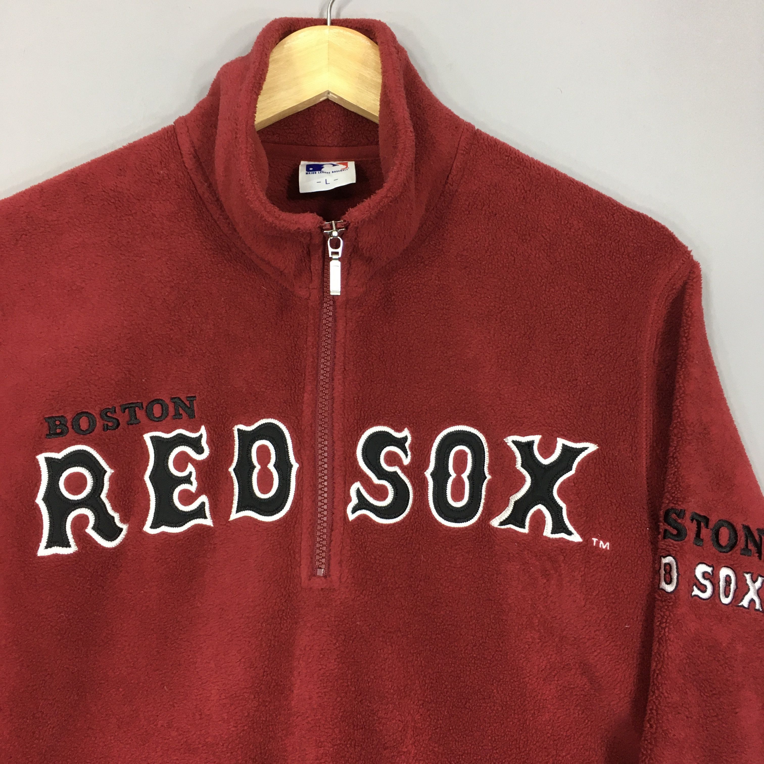 MLB × Vintage Vintage Boston Red Sox Mlb Fleece Sweater Large Size US L / EU 52-54 / 3 - 2 Thumbnail