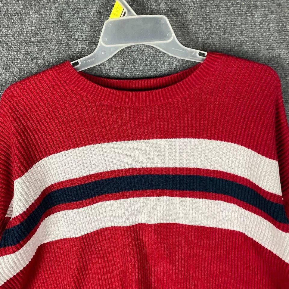 Hollister Hollister Sweater Women's Medium Knit Red Pullover Cotton M Size M / US 6-8 / IT 42-44 - 2 Thumbnail