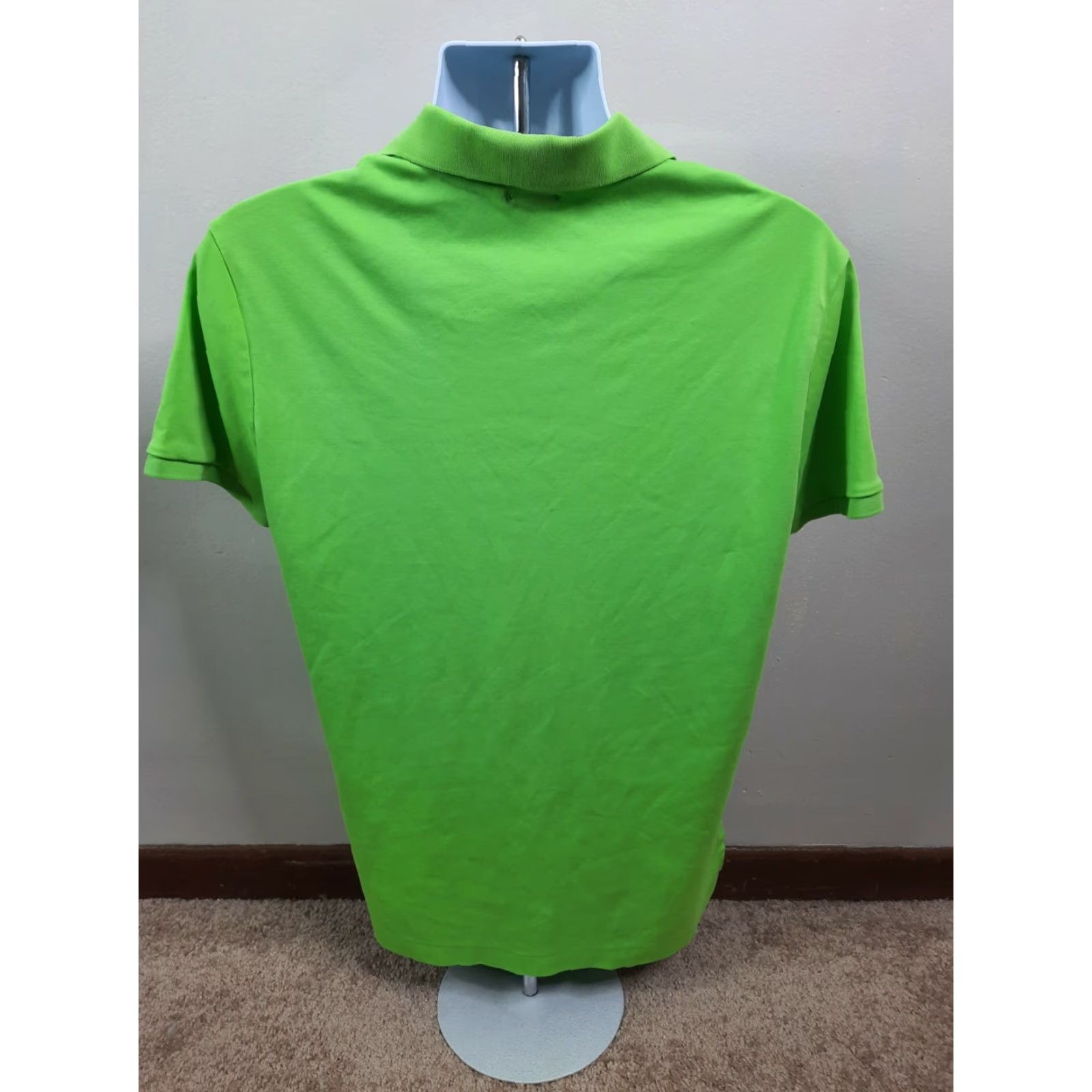 Polo Ralph Lauren Polo Ralph Lauren Polo Shirt Men Green S2 Pima Soft Touch Short Sleeve Golf Logo Embroidered L Size US L / EU 52-54 / 3 - 6 Thumbnail