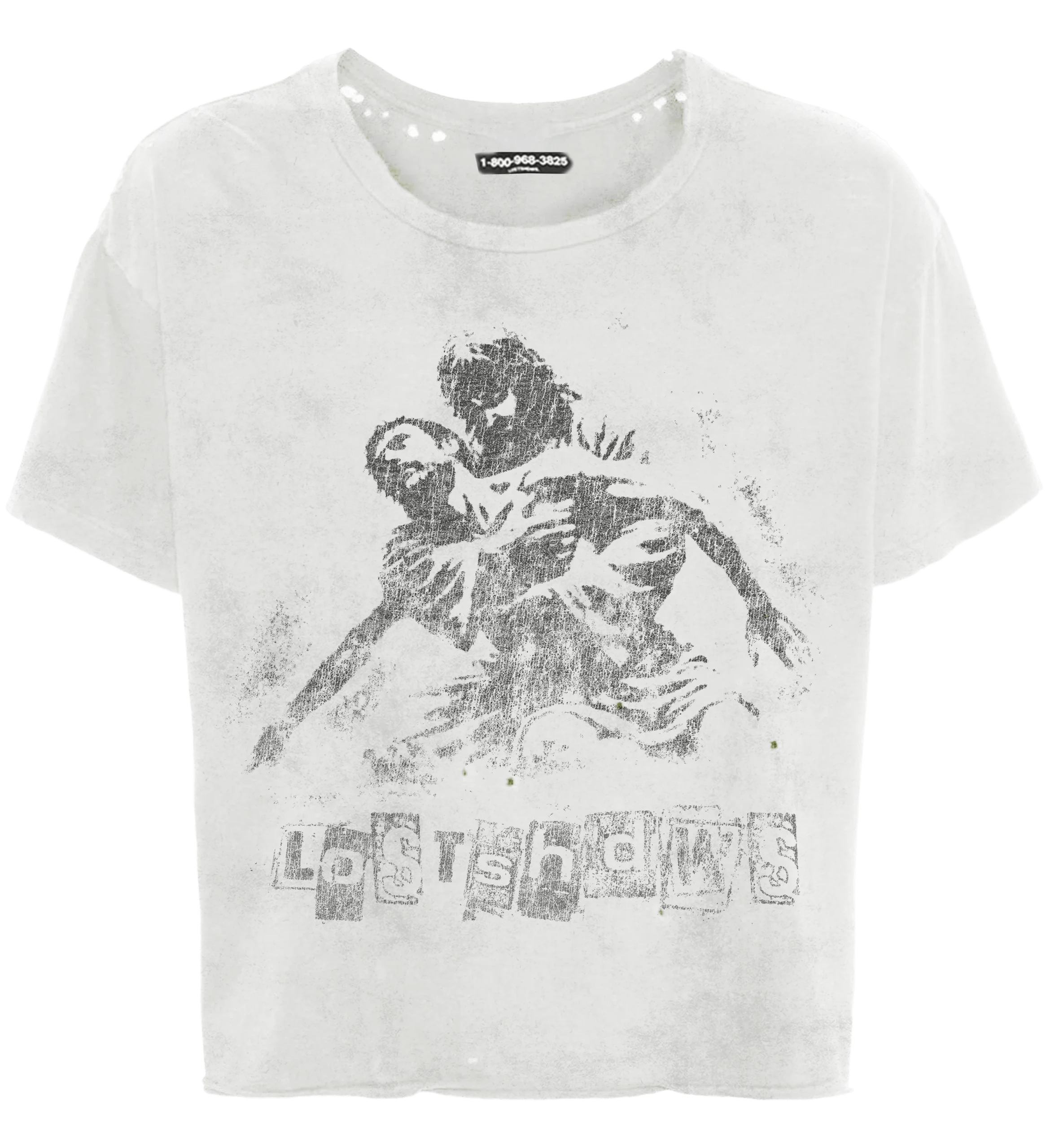 LOSTSHDWS LOSTSHDWS 'Save Me' White Tee Size US XL / EU 56 / 4 - 1 Preview