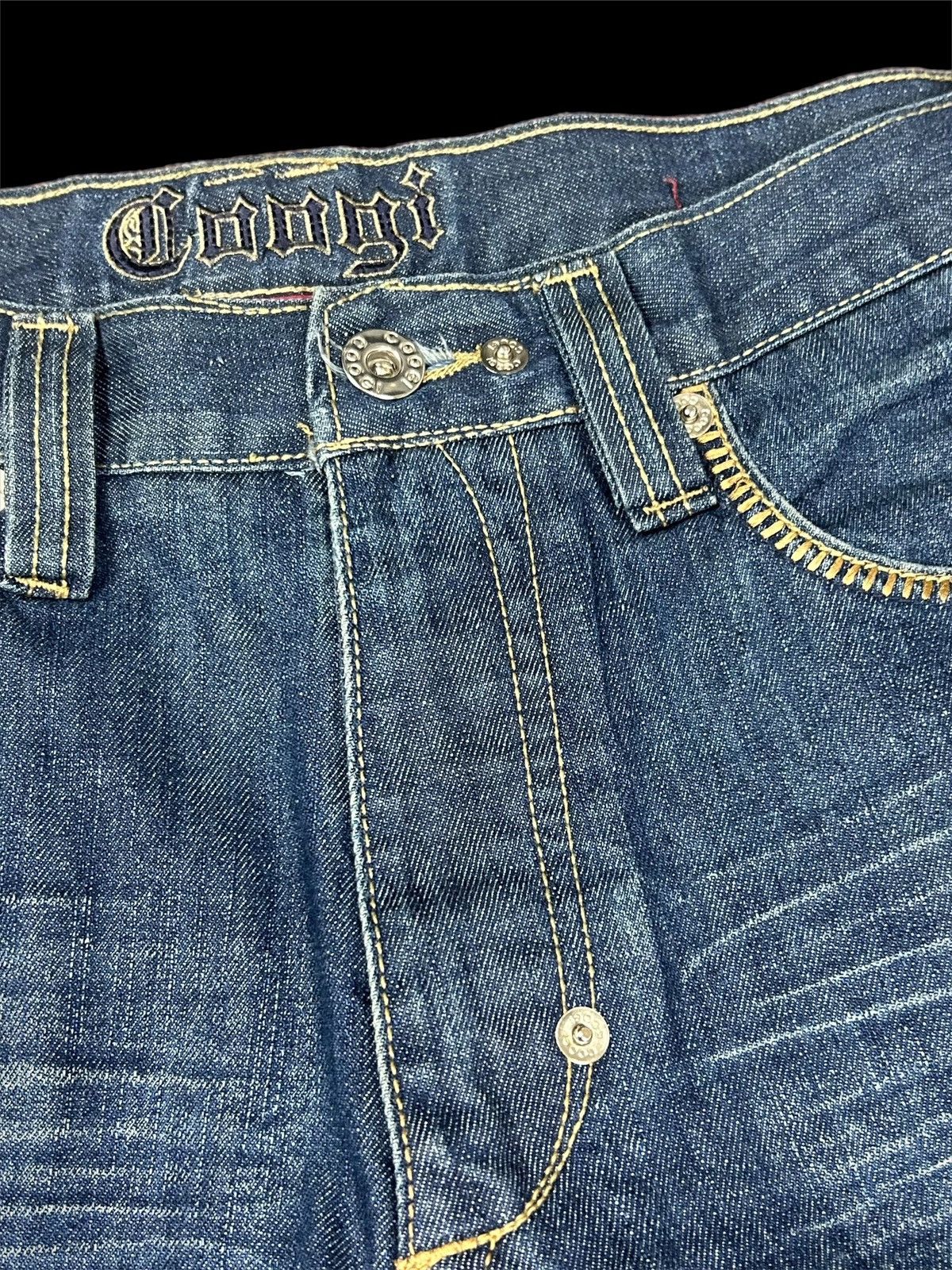 Coogi Coogi Wide Leg Embroidered Jeans Size US 34 / EU 50 - 12 Thumbnail