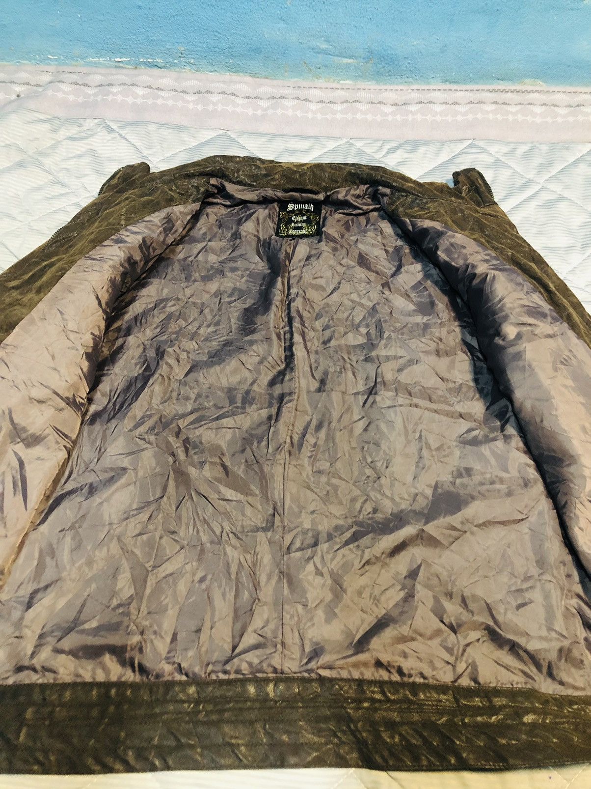 Japanese Brand Spinalh Leather Jacket Zippered (23) Size US M / EU 48-50 / 2 - 8 Thumbnail