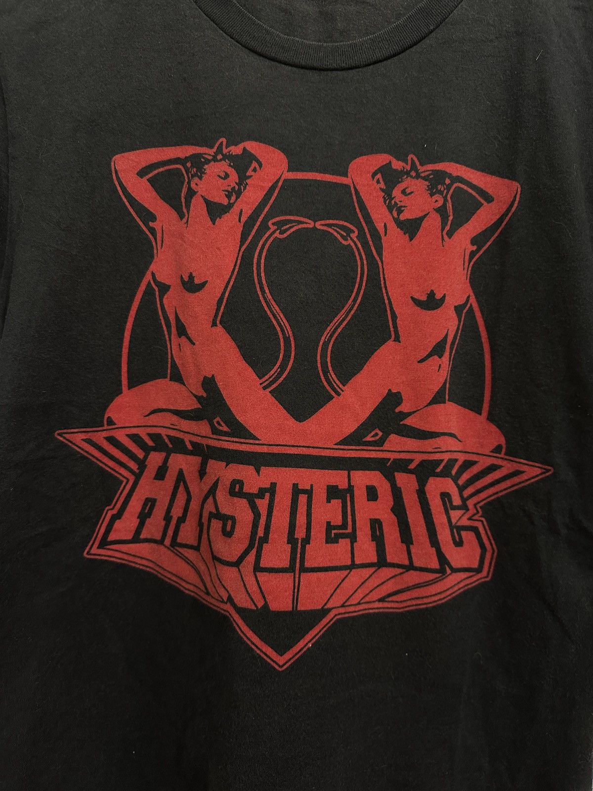 Hysteric Glamour Hysteric Glamour Mirrored Naked Devil Lady tee Size US S / EU 44-46 / 1 - 3 Thumbnail