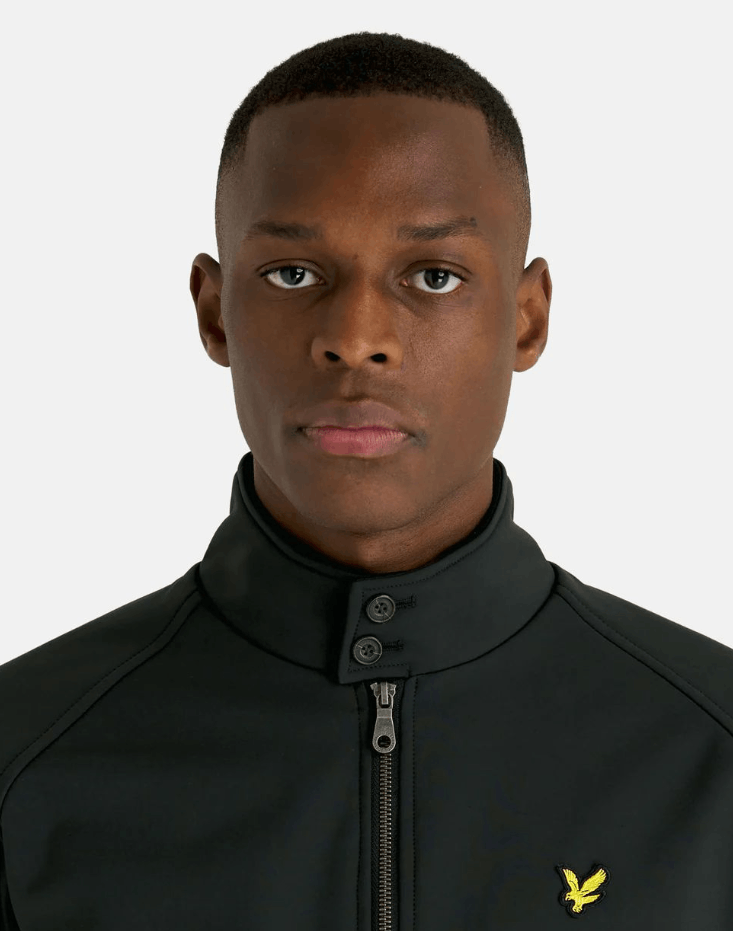 Lyle & Scott LYLE & SCOTT SOFTSHELL ARRINGTON JACKET JET BLACK Size M Size US M / EU 48-50 / 2 - 3 Thumbnail