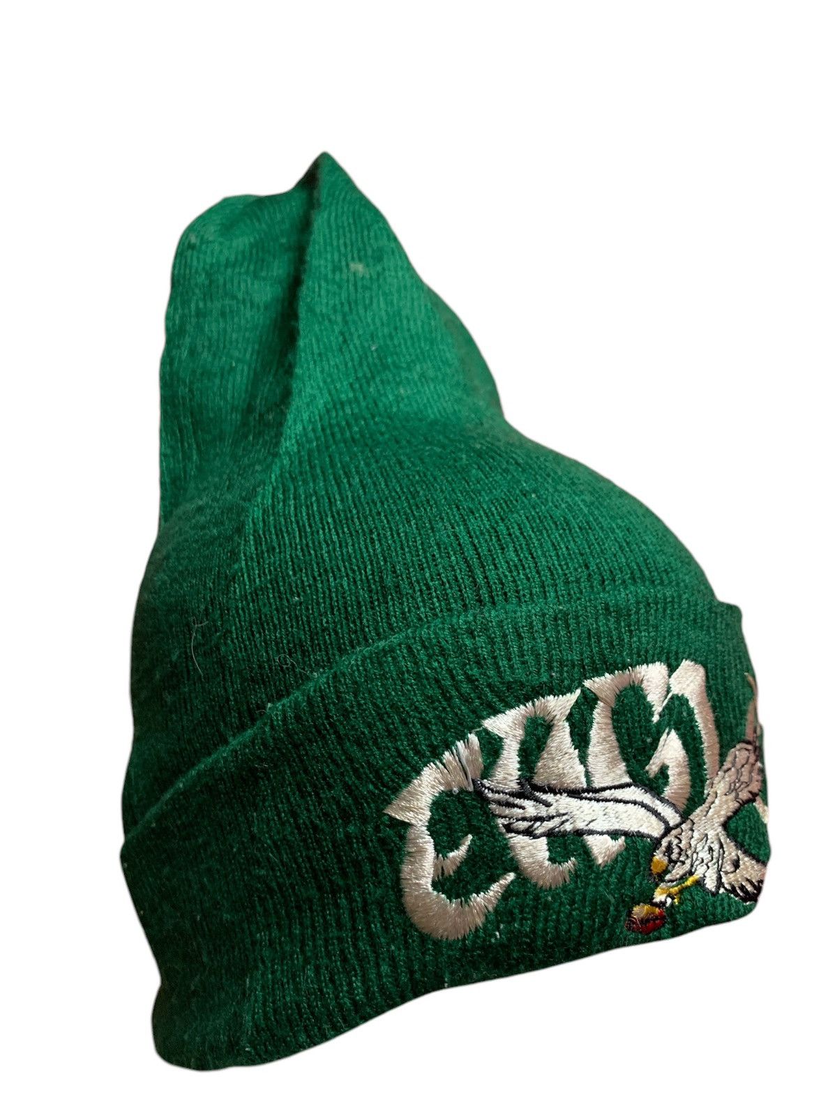 Japanese Brand × Vintage Eagle Beanie Hats Green by Japanese Brand Size ONE SIZE - 6 Thumbnail