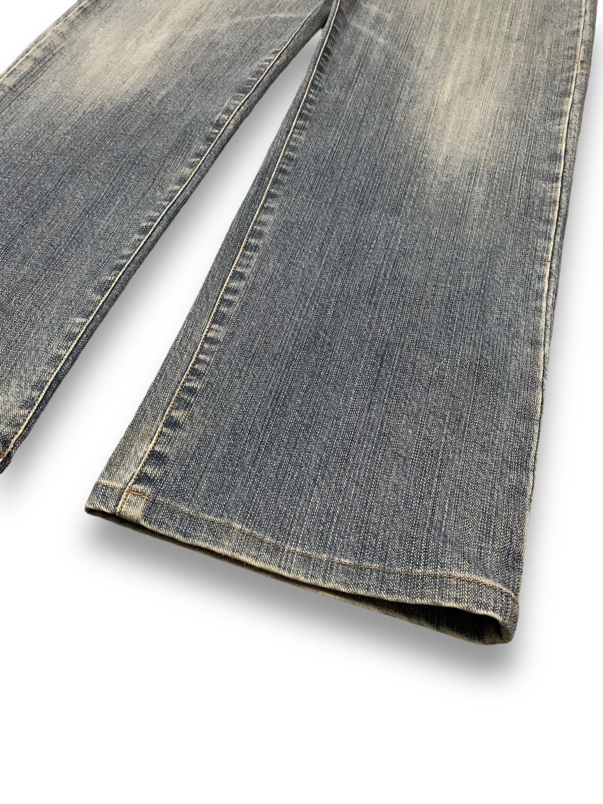 Vintage Vintage Japanese The Scotch House Blue Washed Loose Jeans Size US 31 - 9 Thumbnail