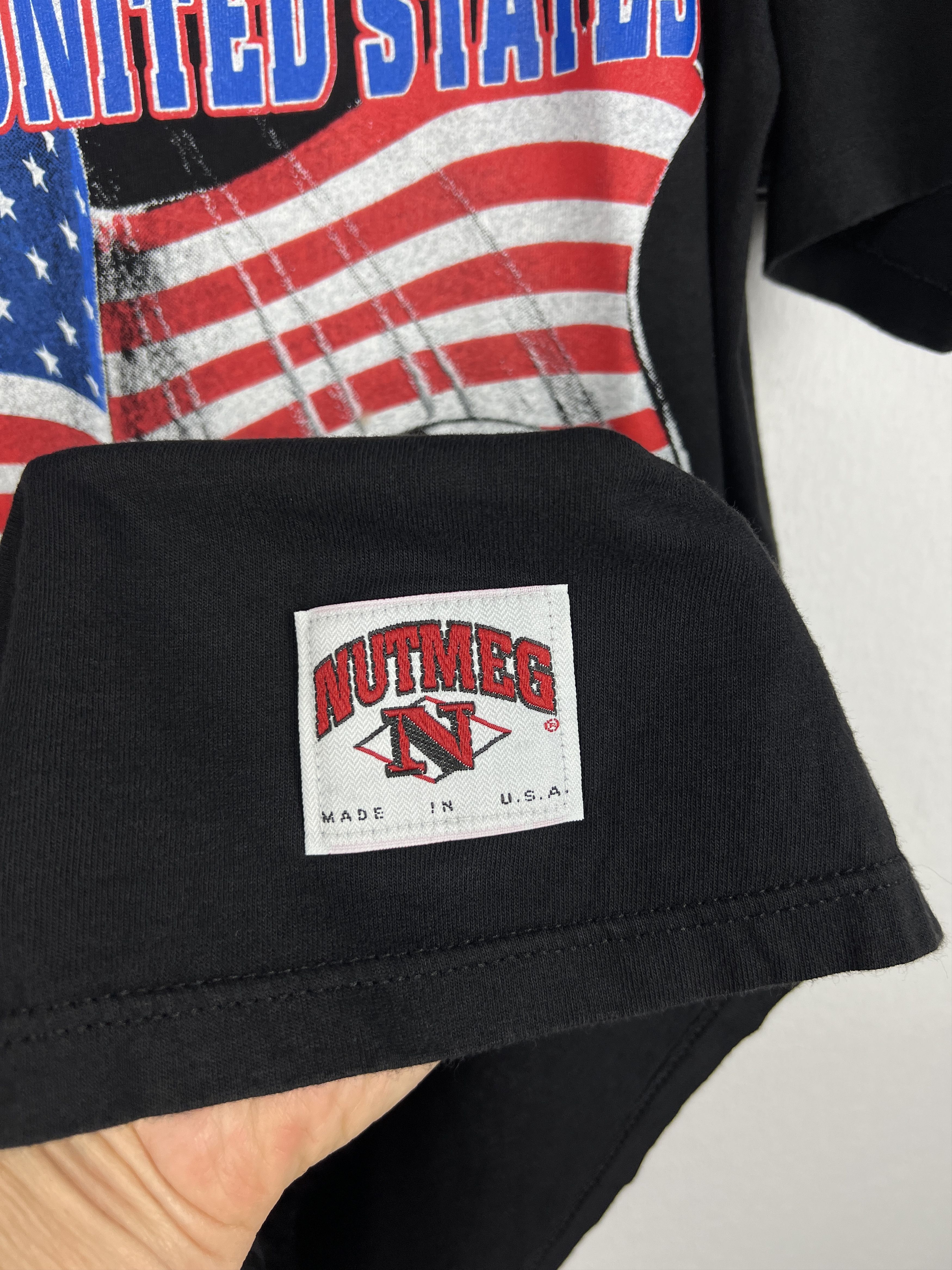 Vintage USA Football World Cup Shirt Soccer Over Print Jersey Size US M / EU 48-50 / 2 - 5 Thumbnail