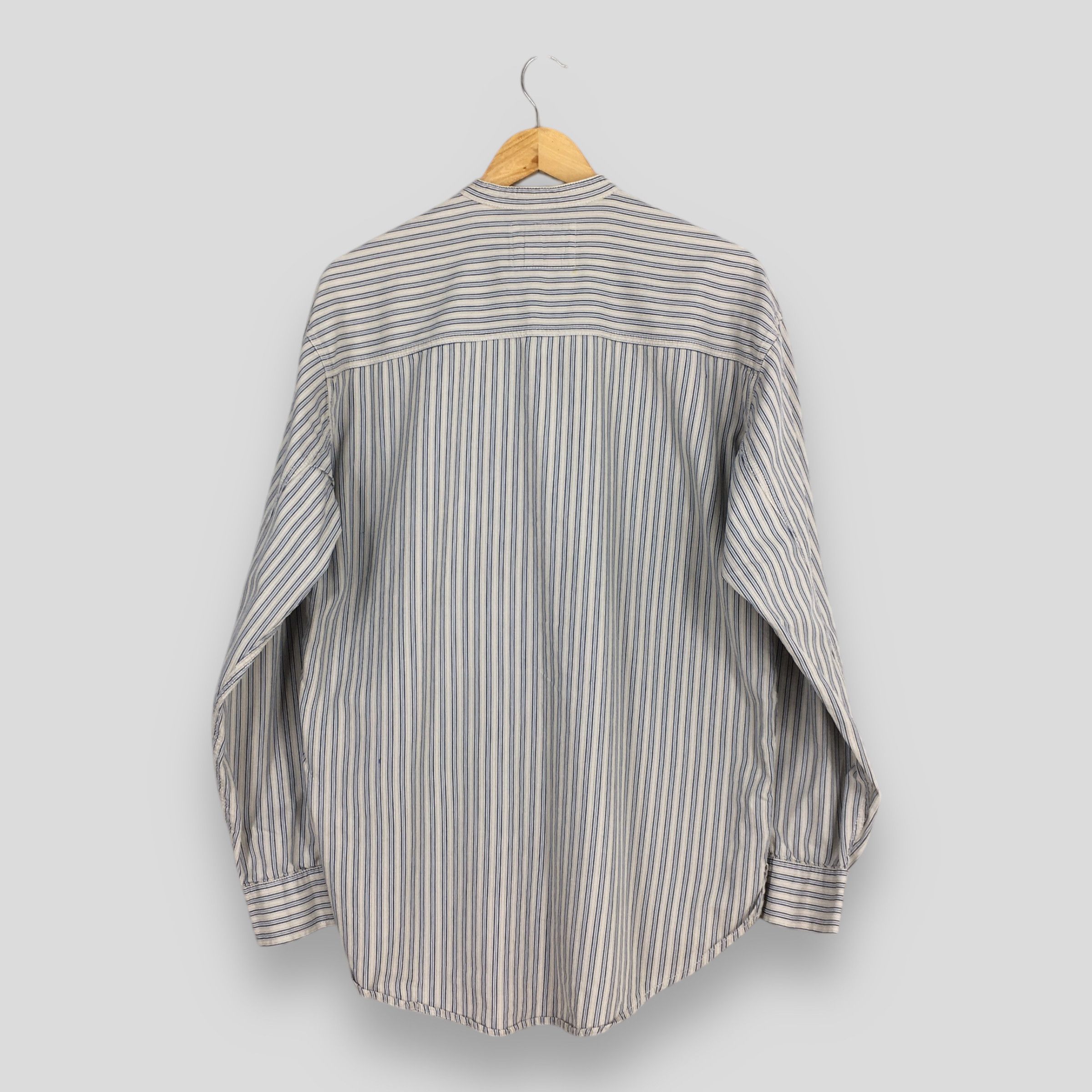 Levi's Vintage 90s Levis Jeans Striped Flannel Shirt Medium Size US M / EU 48-50 / 2 - 7 Thumbnail